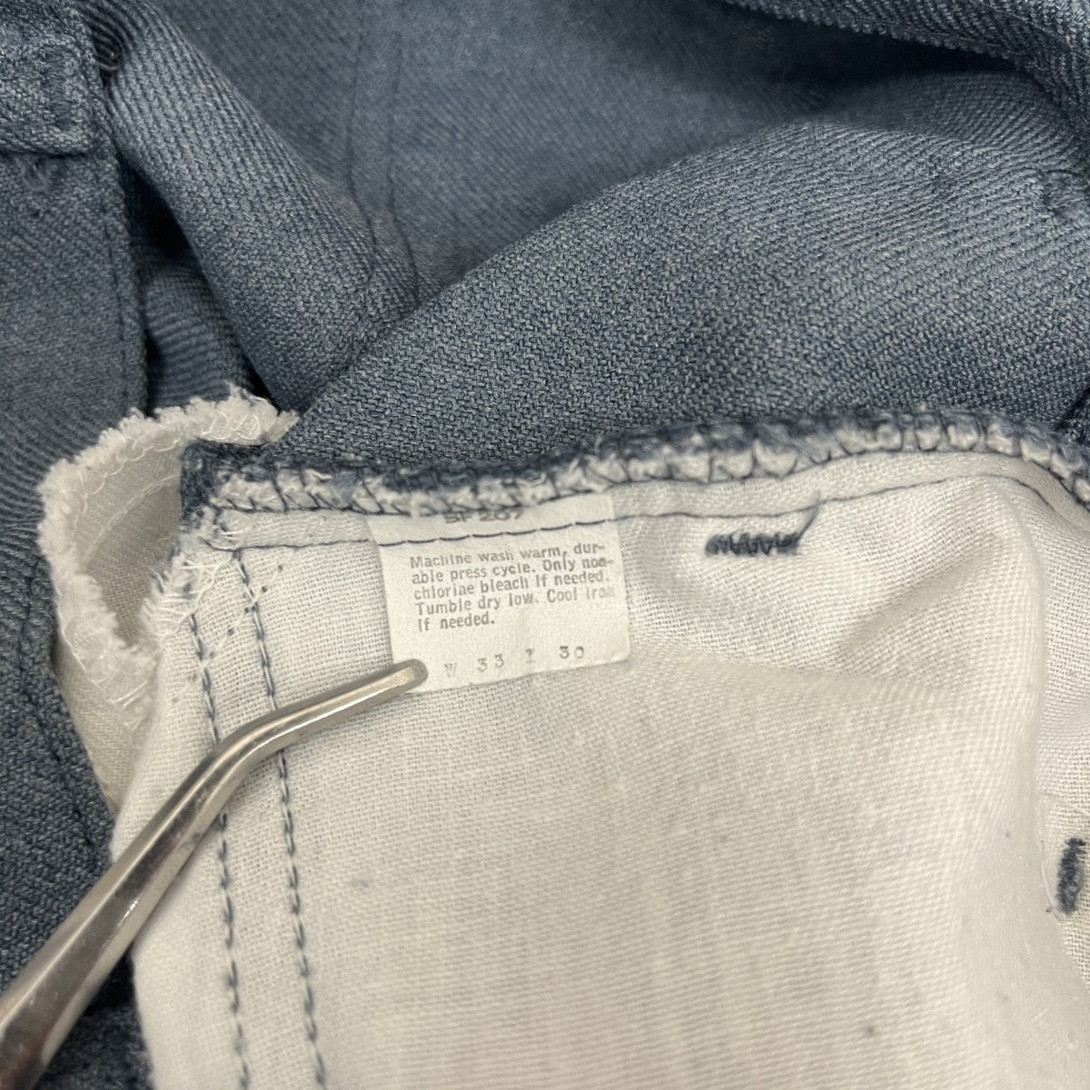 LEVI’S STA PREST 80S vintage 10517ブーツカットパンツ 古着・中古-5枚目のアイテム画像