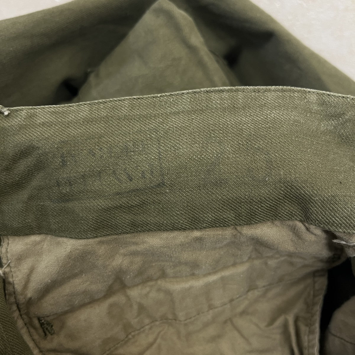 FRENCH ARMY M-47 前期 vintageカーゴパンツ 古着・中古-5枚目のアイテム画像