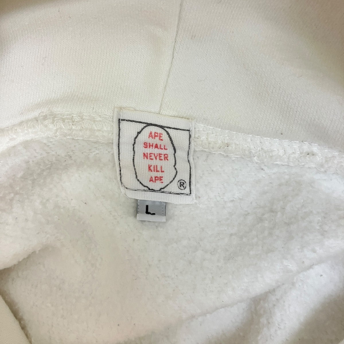 BAPE BY A BATHING APE スウェットパーカー 古着・中古-5枚目のアイテム画像