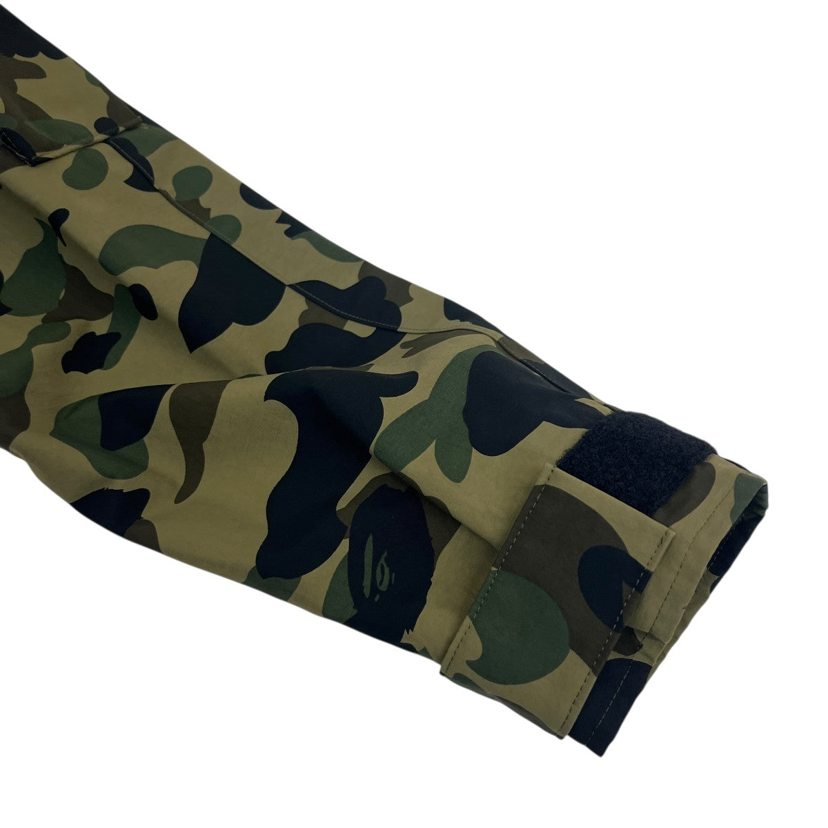 A BATHING APE(アベイシングエイプ) スノボジャケット グリーン サイズ