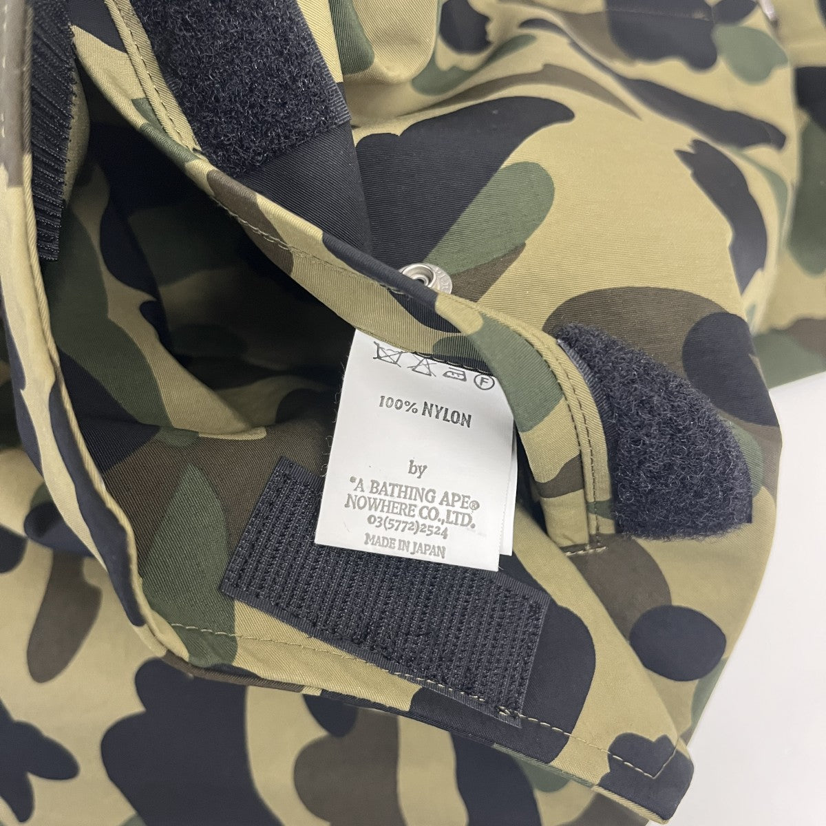 A BATHING APE(アベイシングエイプ) スノボジャケット グリーン サイズ