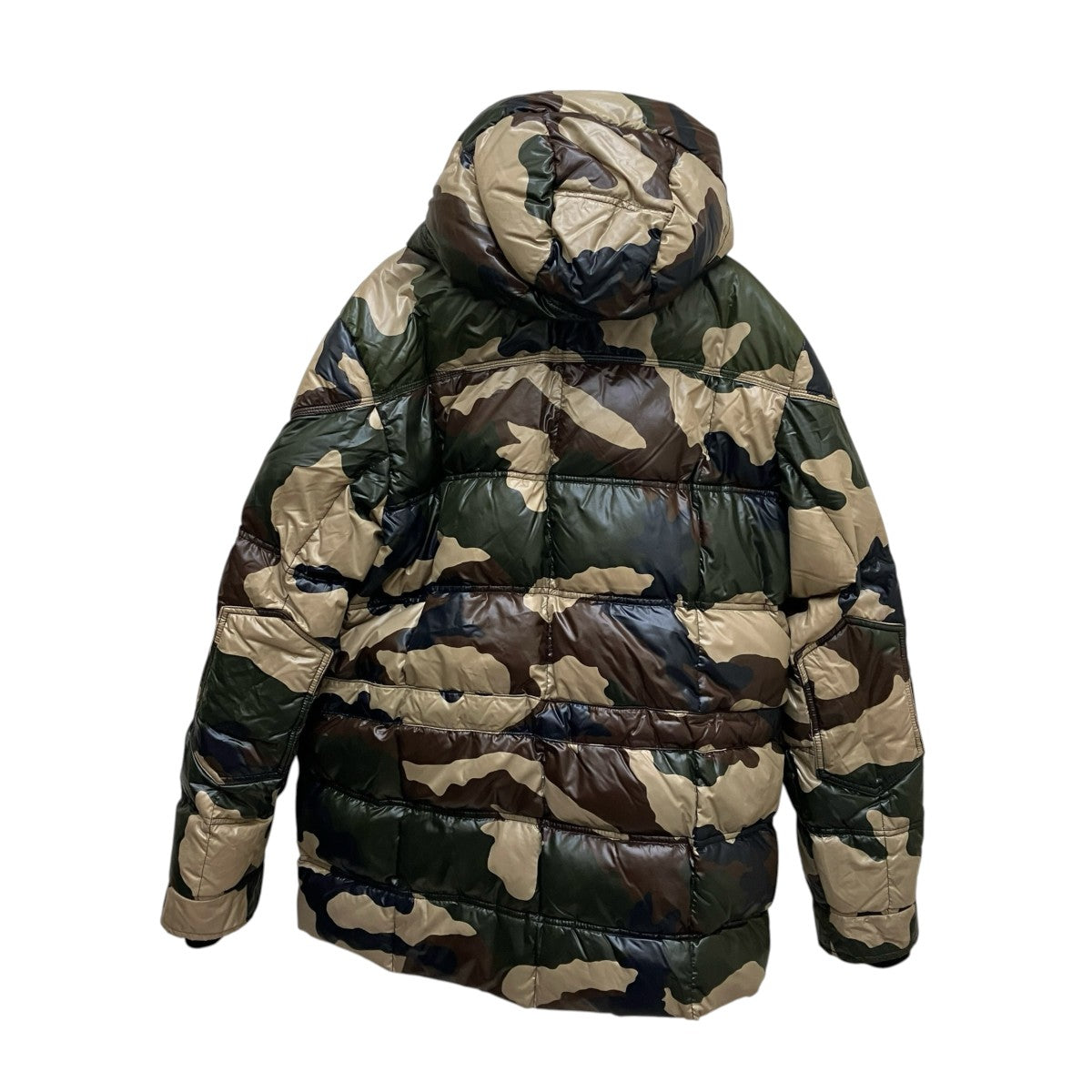 MONCLER SAUTERNEカモフラージュ柄ダウンジャケット 古着・中古-3枚目のアイテム画像
