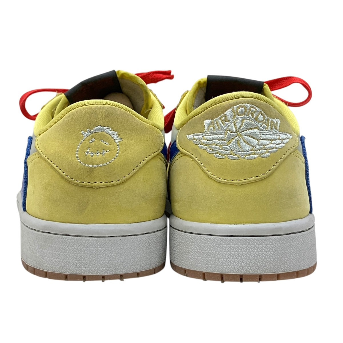 NIKE×Travis Scott Air Jordan 1 Retro Low OG CanaryスニーカーDZ4137-700 古着・中古-2枚目のアイテム画像