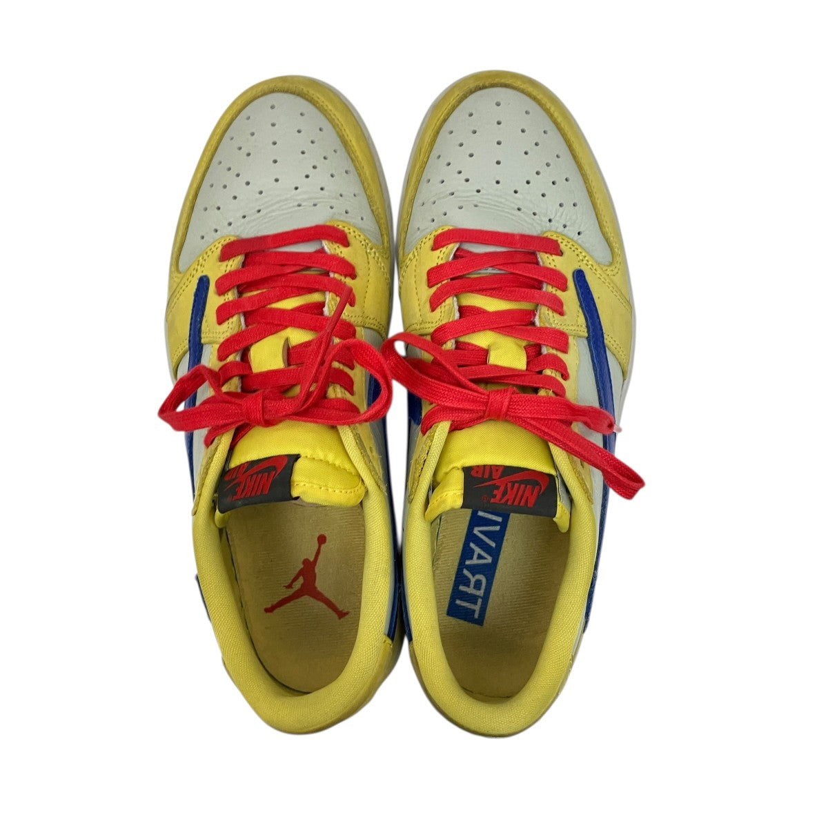 NIKE×Travis Scott Air Jordan 1 Retro Low OG CanaryスニーカーDZ4137-700 古着・中古-7枚目のアイテム画像