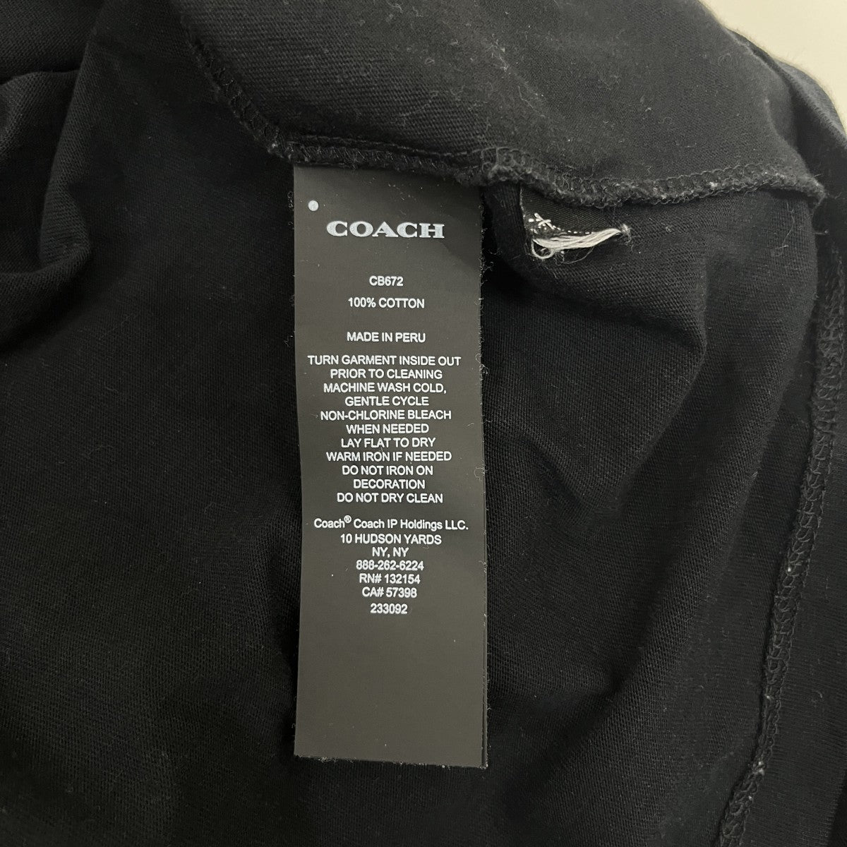 COACH 長袖TシャツCB672 古着・中古-6枚目のアイテム画像