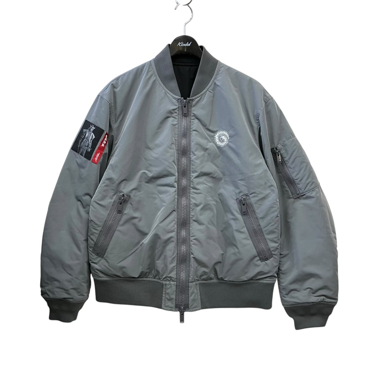 UNDERCOVER 黒澤明 蜘蛛巣城リバーシブルブルゾンUCZ4201-3 古着・中古-1枚目のアイテム画像