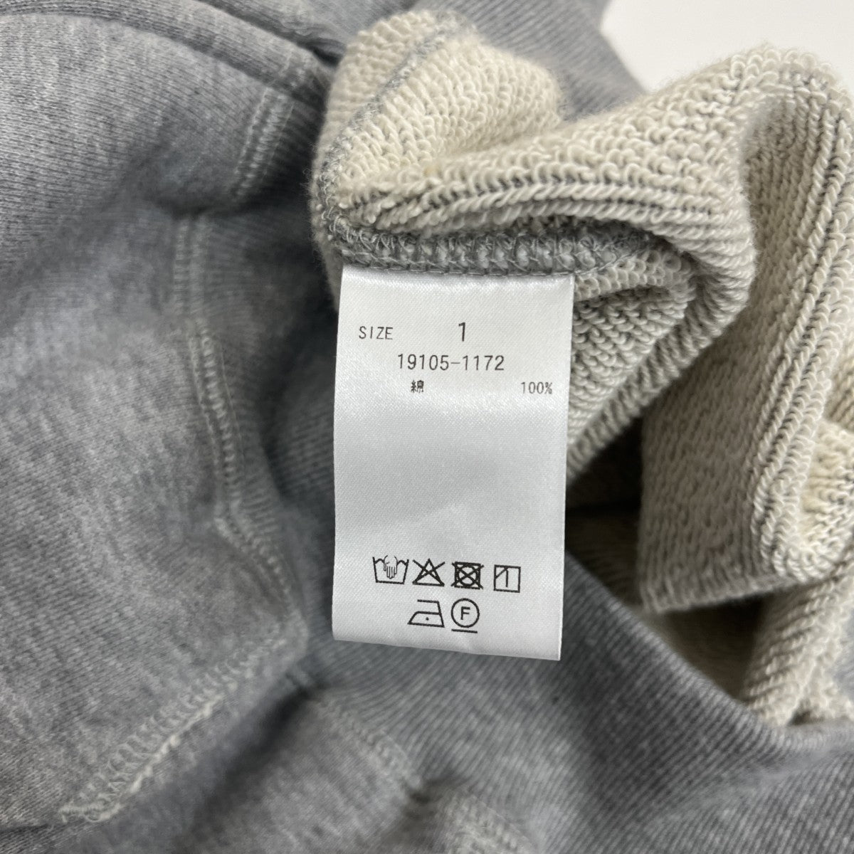 CLANE LOGO COMPACT ZIP UP HOODIEジップパーカー19105-1172 古着・中古-5枚目のアイテム画像