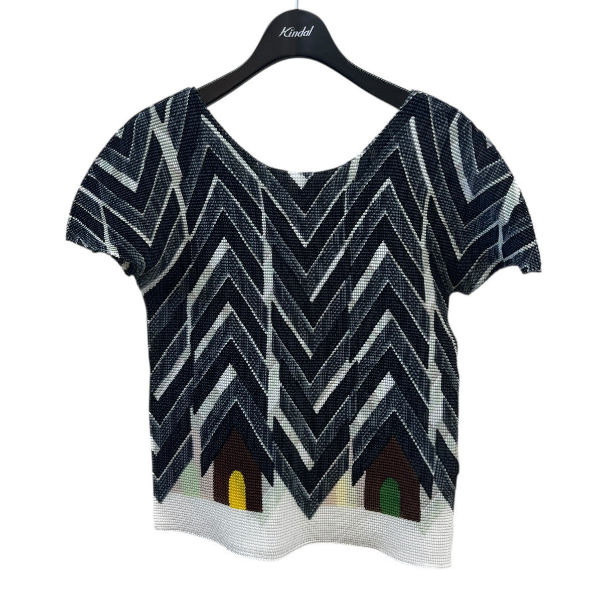 me ISSEY MIYAKE TシャツMI13FK146 古着・中古-1枚目のアイテム画像