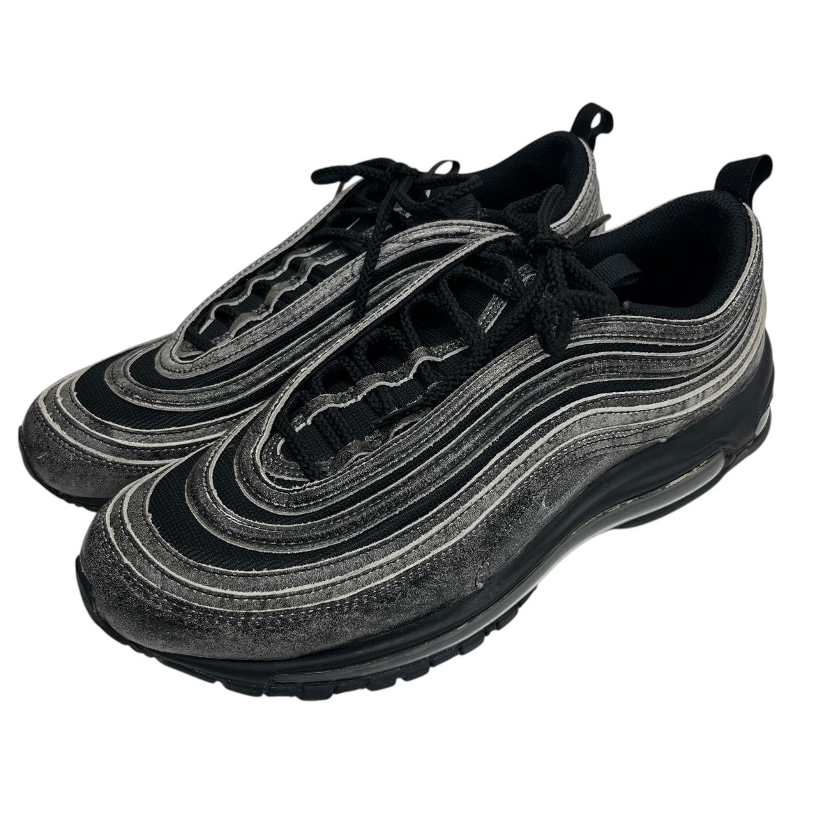 NIKE×COMME des GARCONS HOMME PLUS Air Max 97 BlackローカットスニーカーDX6932-002 古着・中古-1枚目のアイテム画像