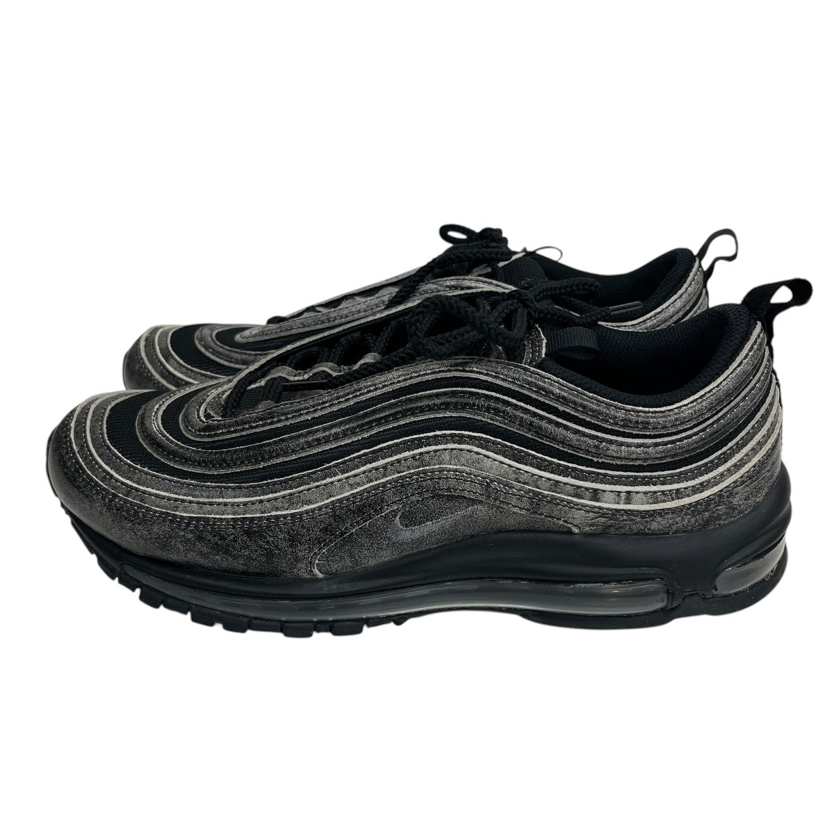 NIKE×COMME des GARCONS HOMME PLUS Air Max 97 BlackローカットスニーカーDX6932-002 古着・中古-2枚目のアイテム画像
