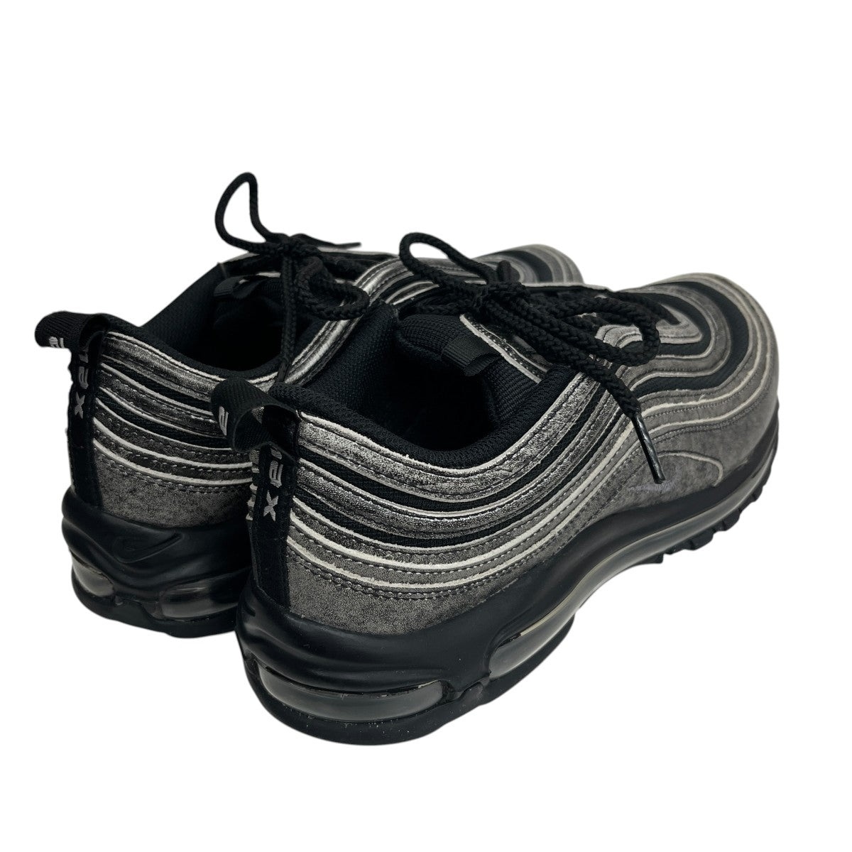 NIKE×COMME des GARCONS HOMME PLUS Air Max 97 BlackローカットスニーカーDX6932-002 古着・中古-3枚目のアイテム画像