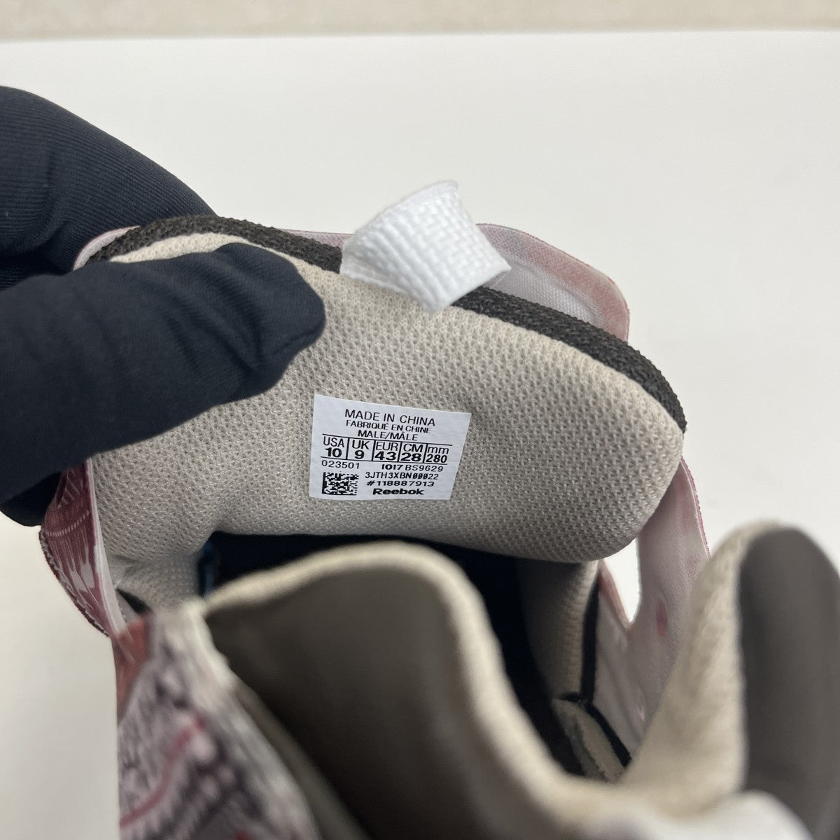 REEBOK CLASSIC INSTAPUMP FURY OG BIローカットスニーカー118887913 古着・中古-6枚目のアイテム画像