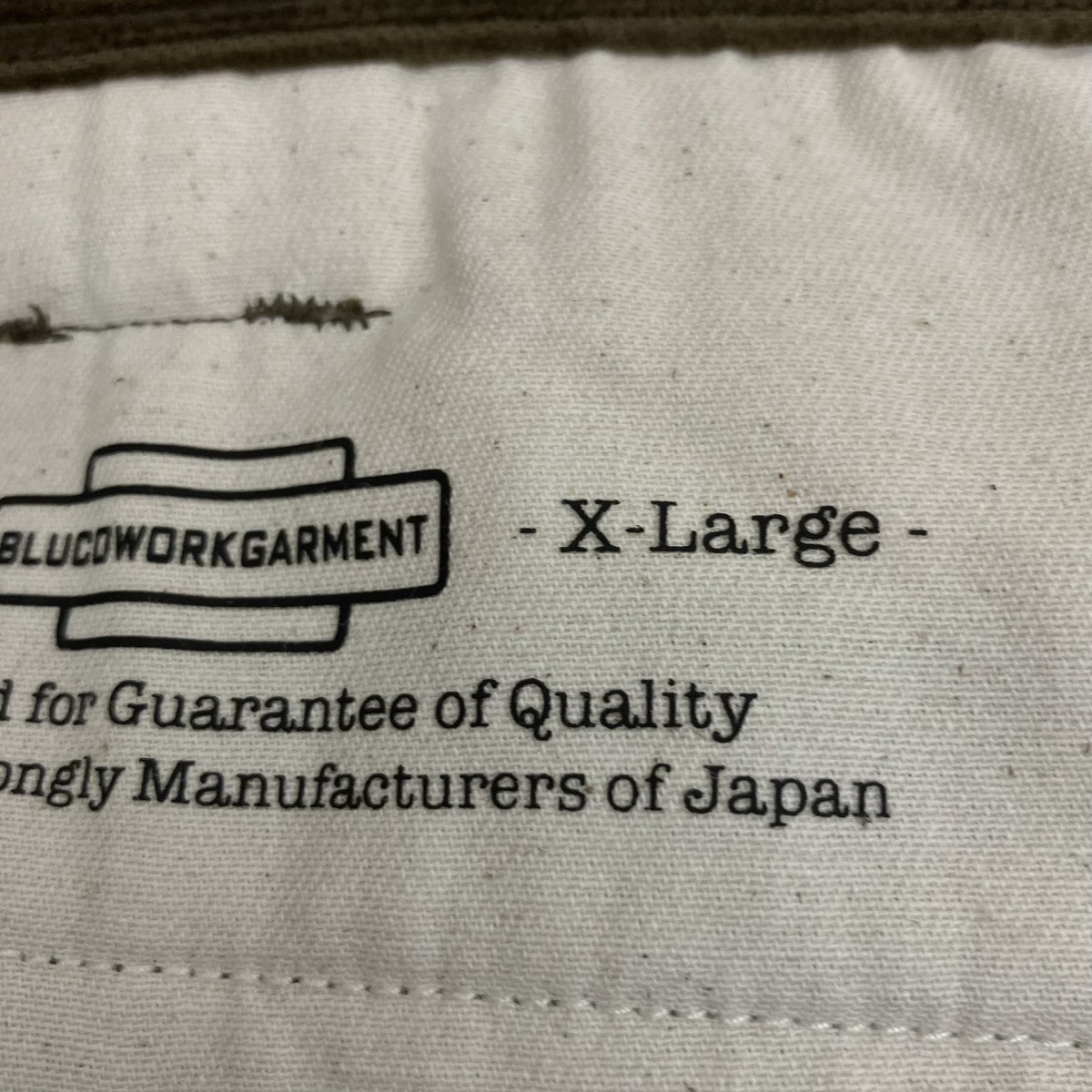 BLUCO WORK GARMENT コーデュロイパンツ155-41-036 古着・中古-6枚目のアイテム画像