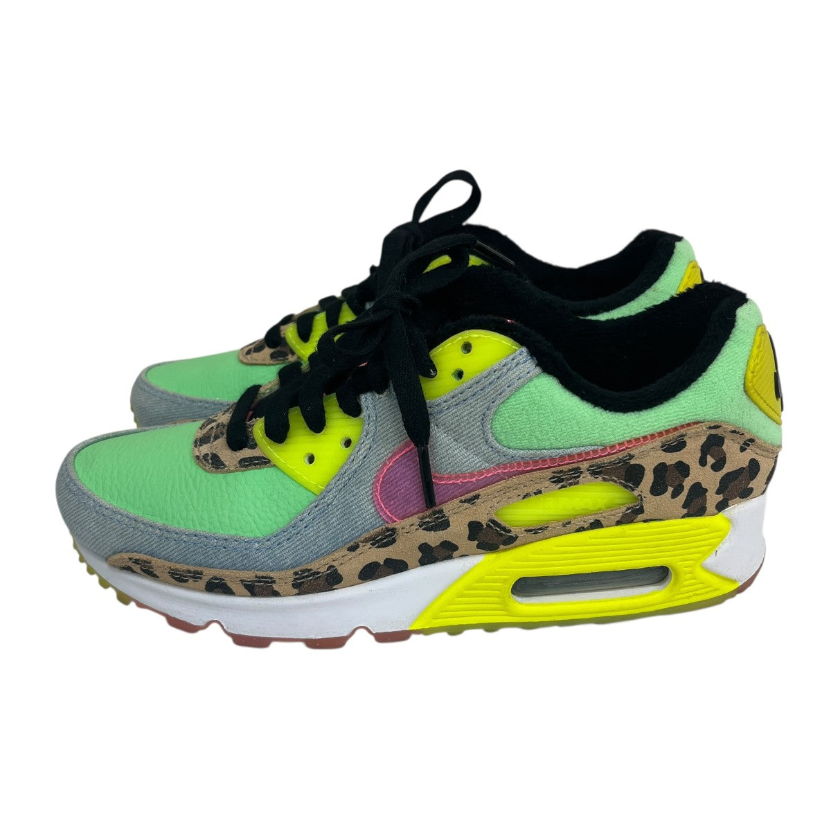 NIKE Women’s Air Max 90 LX Animal SafariローカットスニーカーCW3499-300 古着・中古-2枚目のアイテム画像
