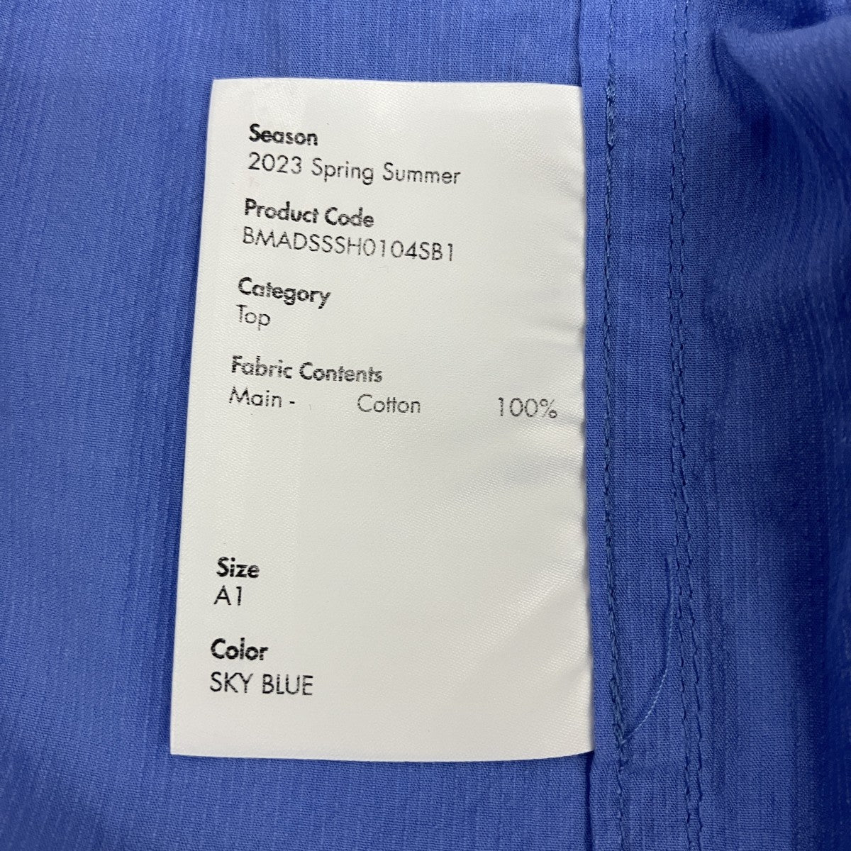 ADER error 長袖シャツ 古着・中古-7枚目のアイテム画像