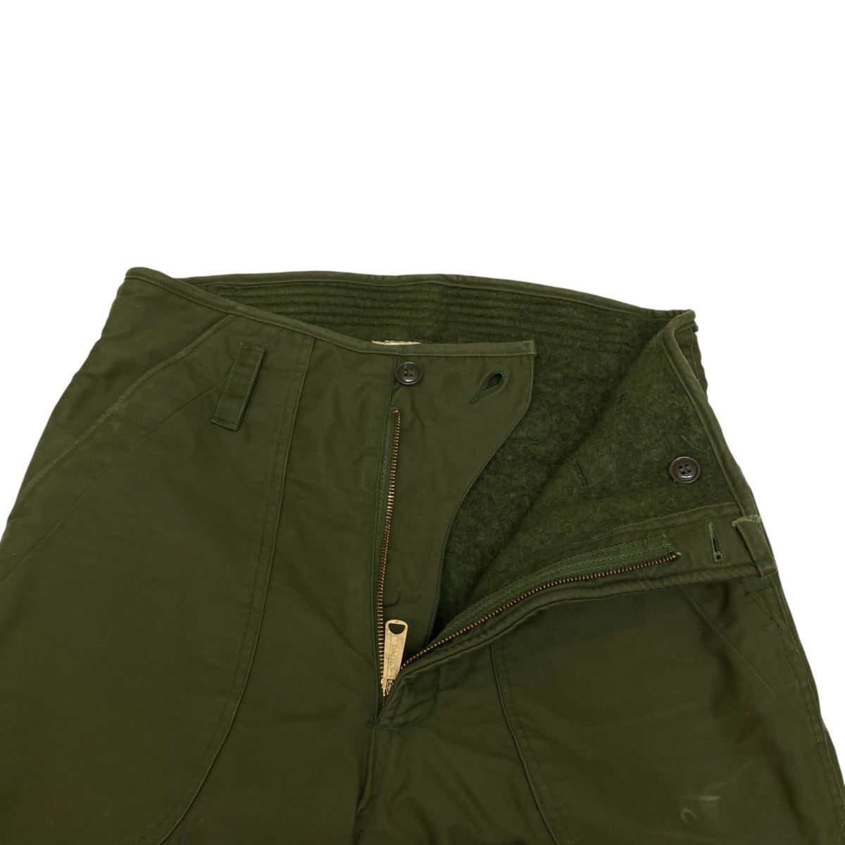 USN ｢PERMEABLE｣ 防寒裏地ボアミリタリーA-2デッキパンツ