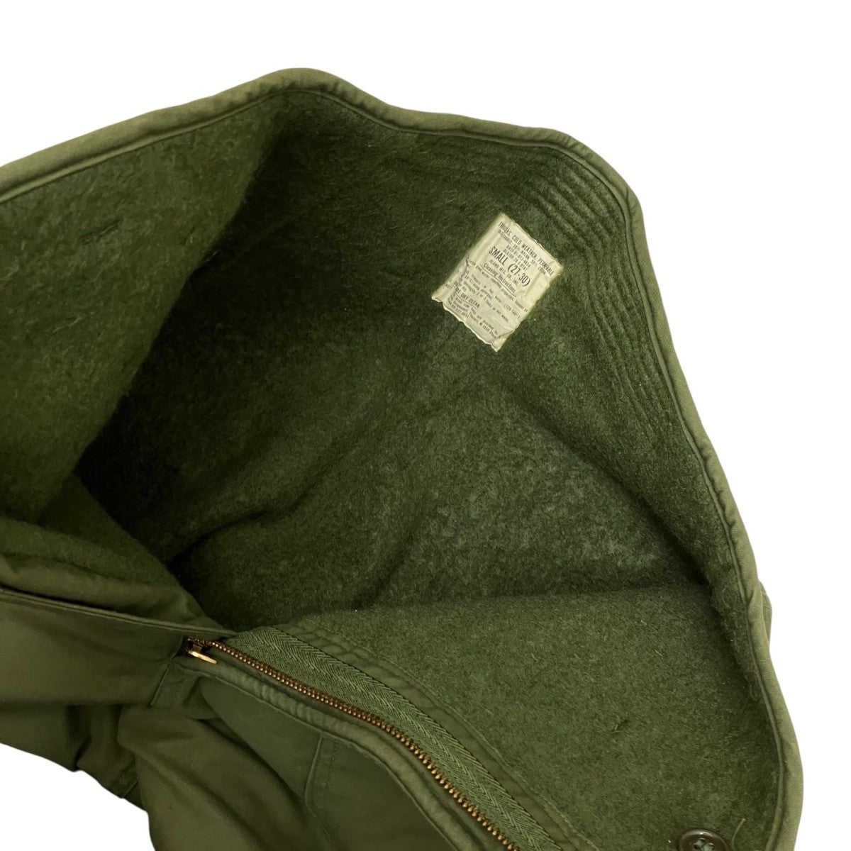 USN ｢PERMEABLE｣ 防寒裏地ボアミリタリーA-2デッキパンツ