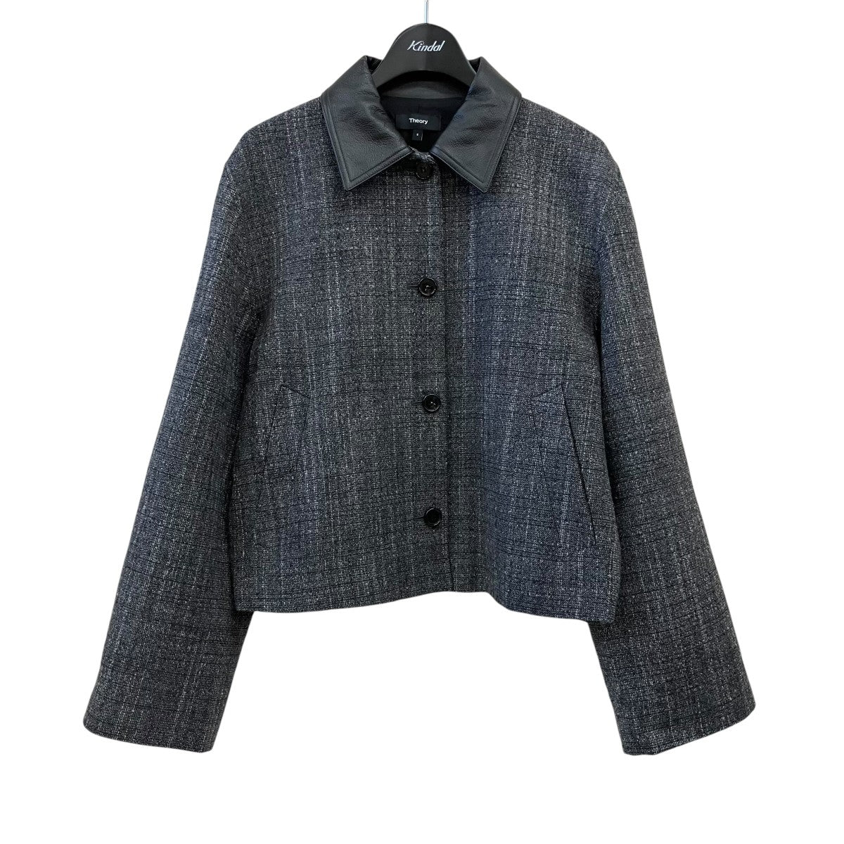theory(セオリー) Malfile Wool Curve Sleeve Jacketウールジャケット