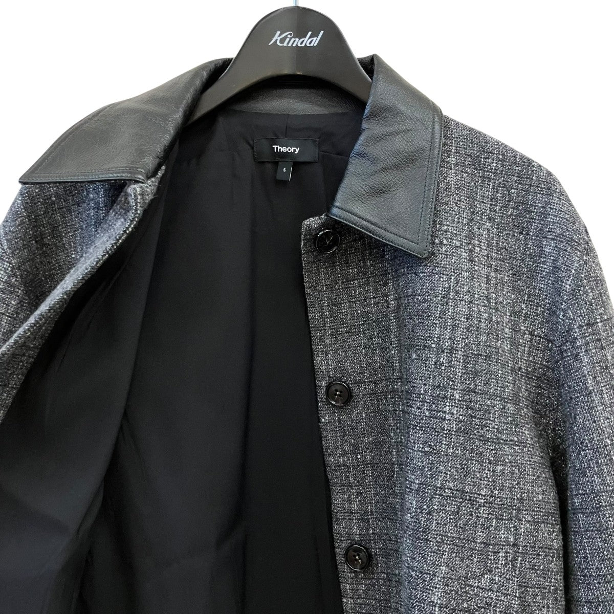 theory Malfile Wool Curve Sleeve Jacketウールジャケット01-5404109 古着・中古-4枚目のアイテム画像
