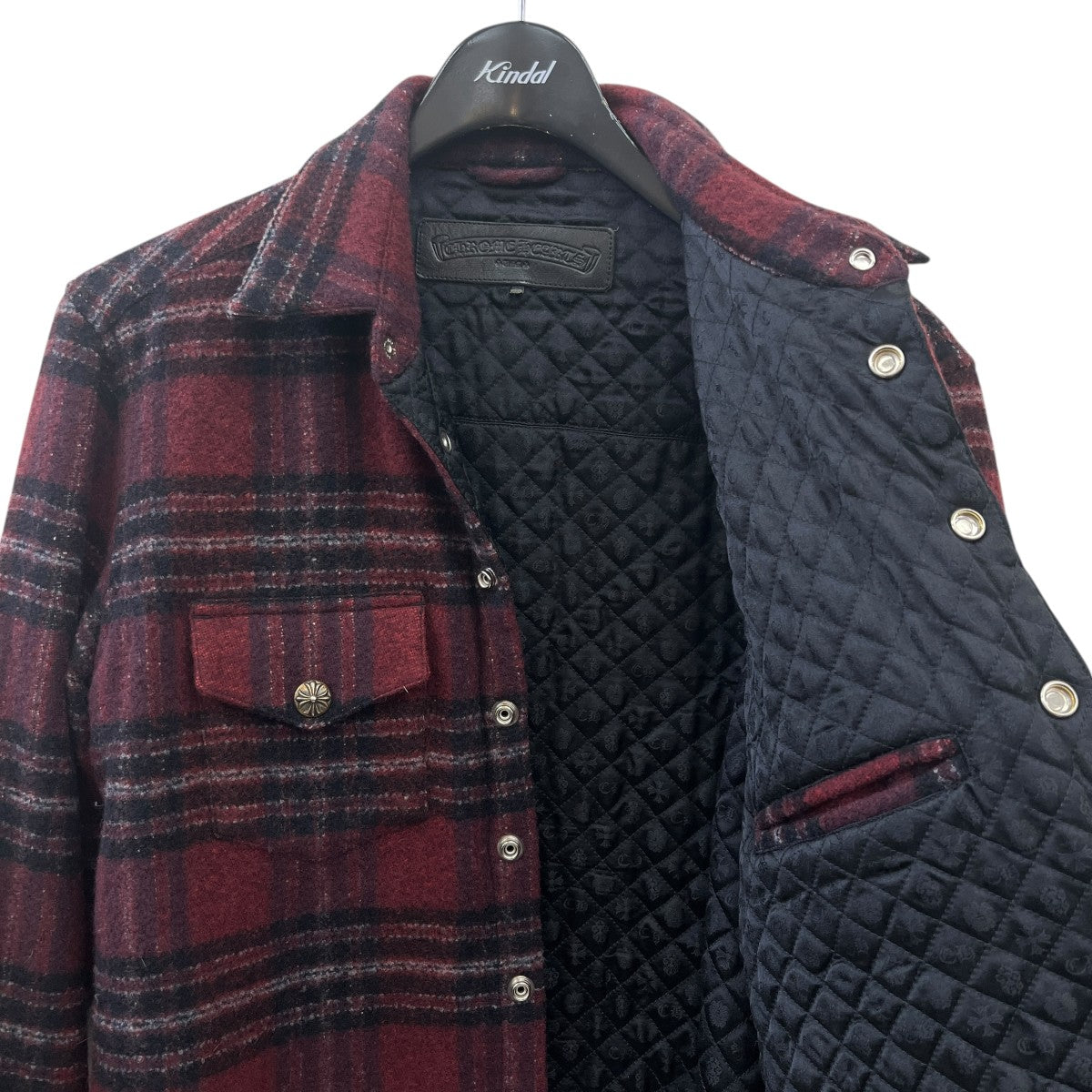 CHROME HEARTS Shirt Bumble Jckシャツジャケット 古着・中古-4枚目のアイテム画像