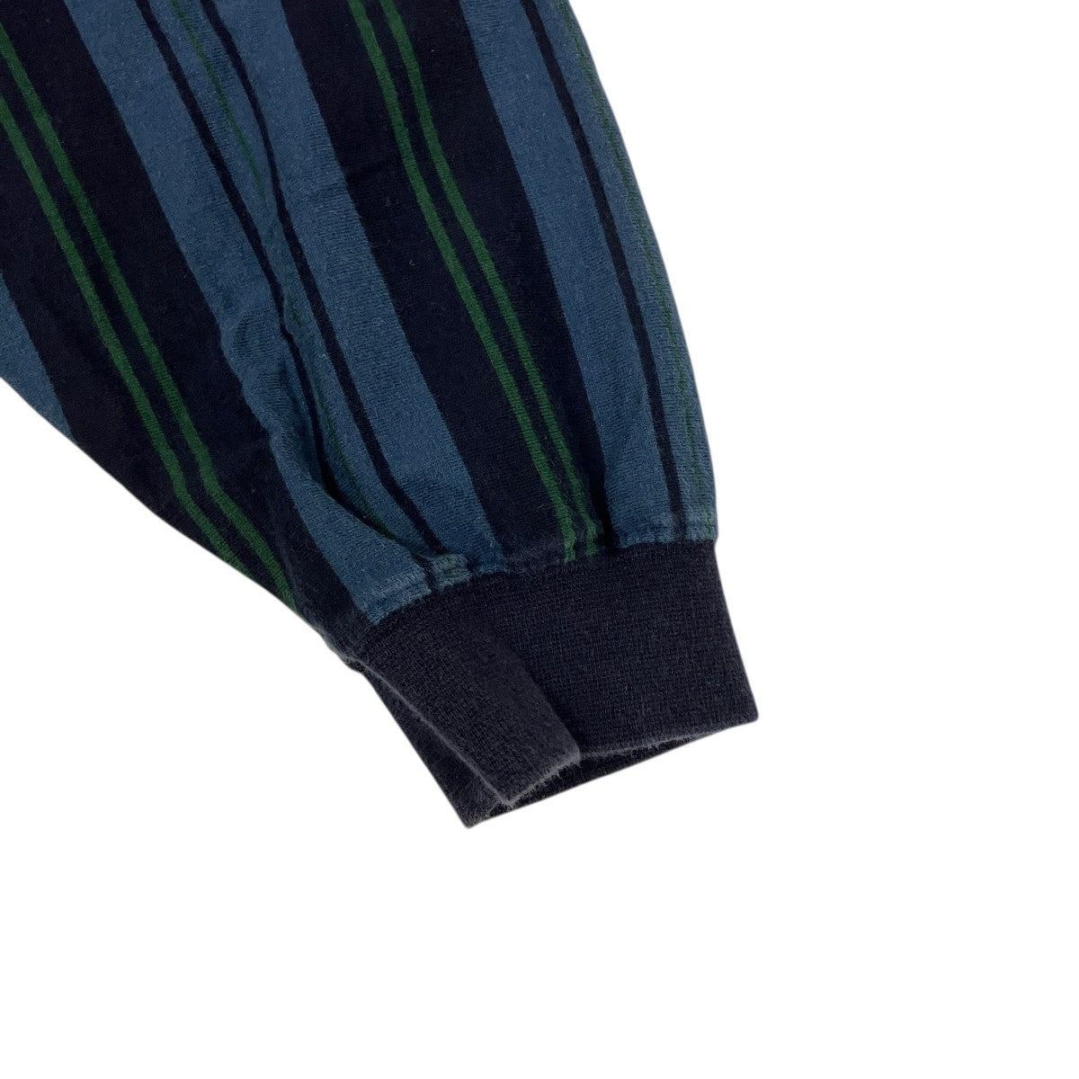 Eddie Bauer ストライプヘンリーネックカットソー 古着・中古-4枚目のアイテム画像
