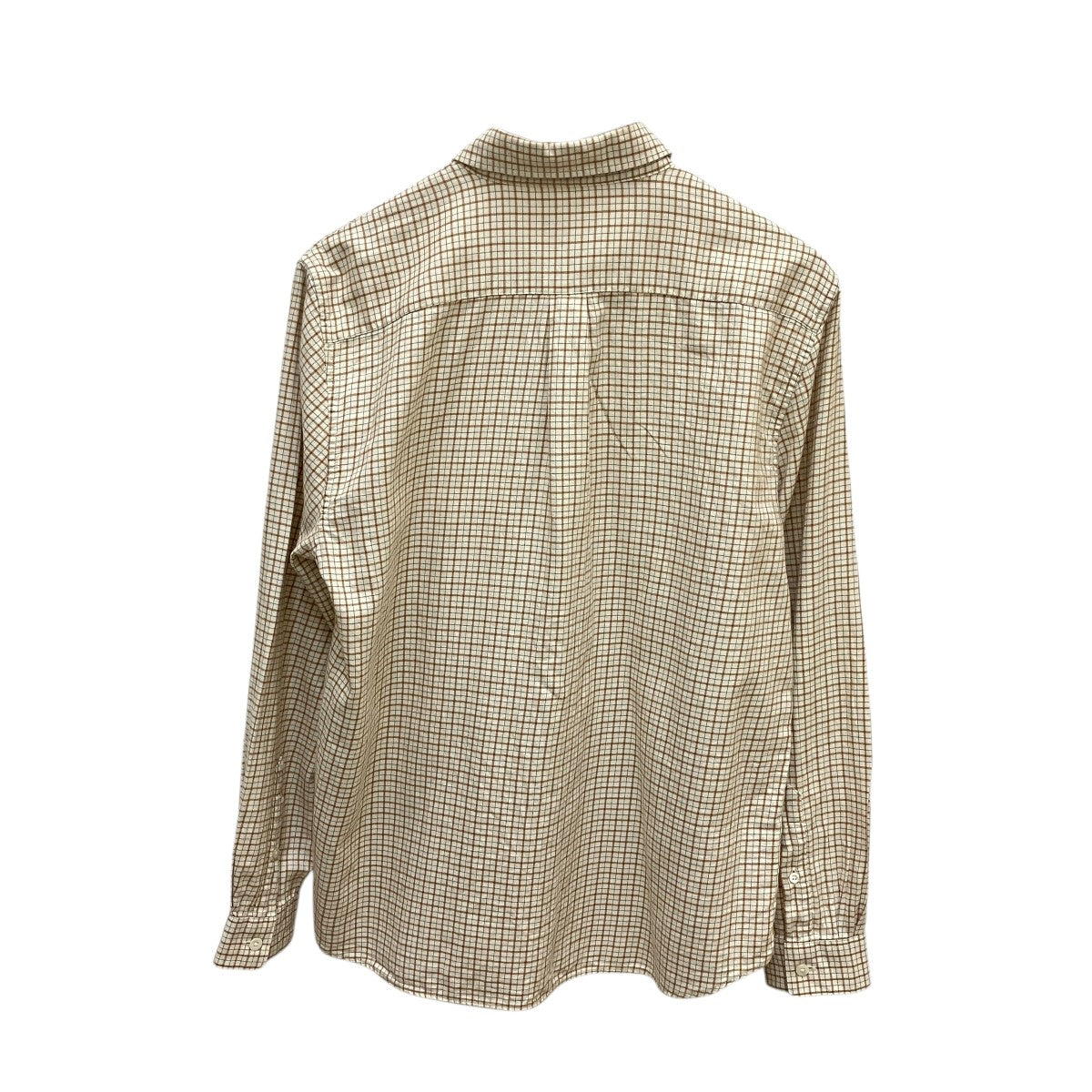 LACOSTE チェックオーガニックコットンフランネルシャツCH8535 古着・中古-3枚目のアイテム画像