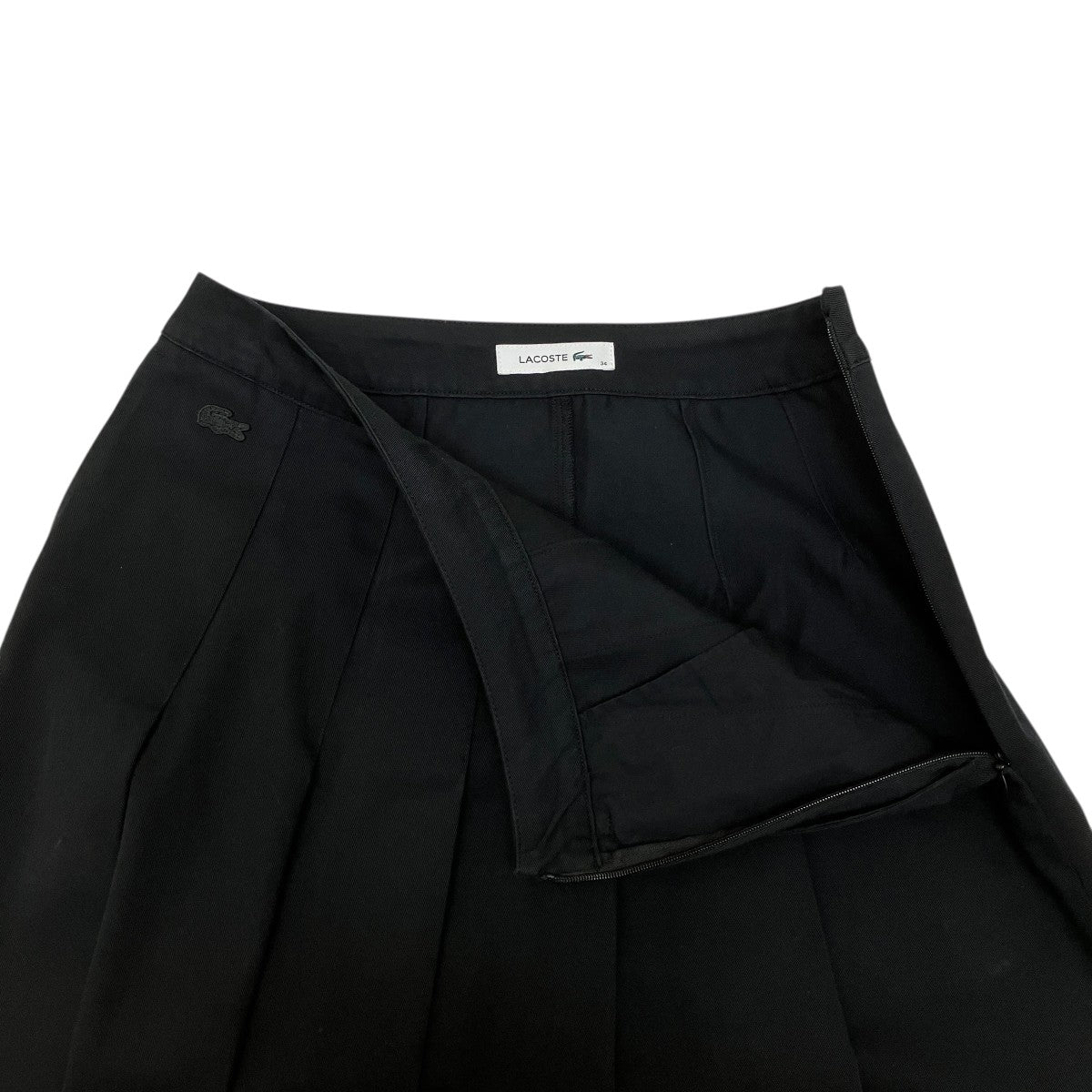 LACOSTE ミディプリーツスカートJF3014 古着・中古-4枚目のアイテム画像