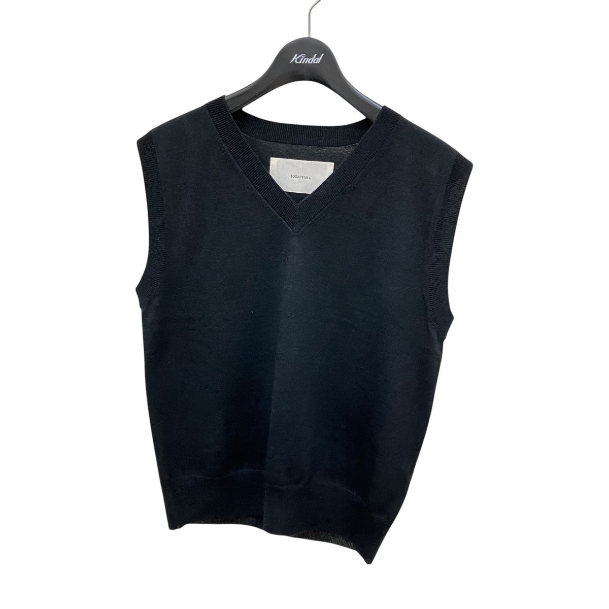TODAYFUL Seamless Knit Vestベスト12520502 古着・中古-1枚目のアイテム画像