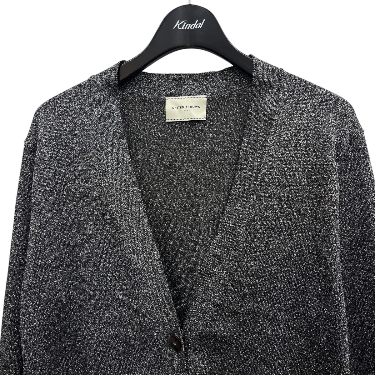 UNITED ARROWS ラメカーディガン1528-106-0013 古着・中古-3枚目のアイテム画像
