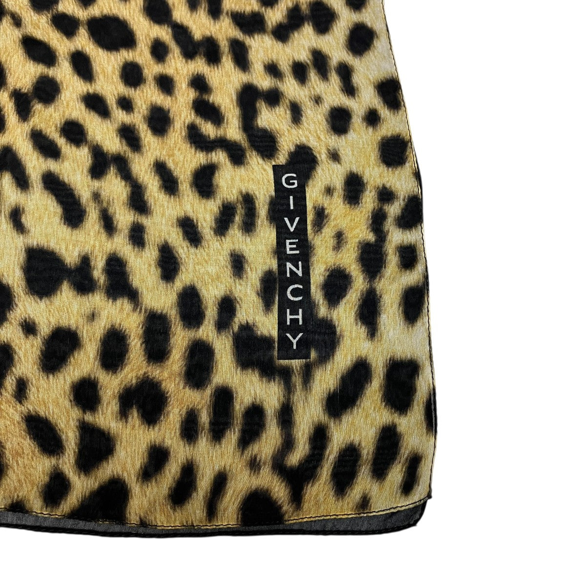 GIVENCHY レオパードシルクストール 古着・中古-4枚目のアイテム画像