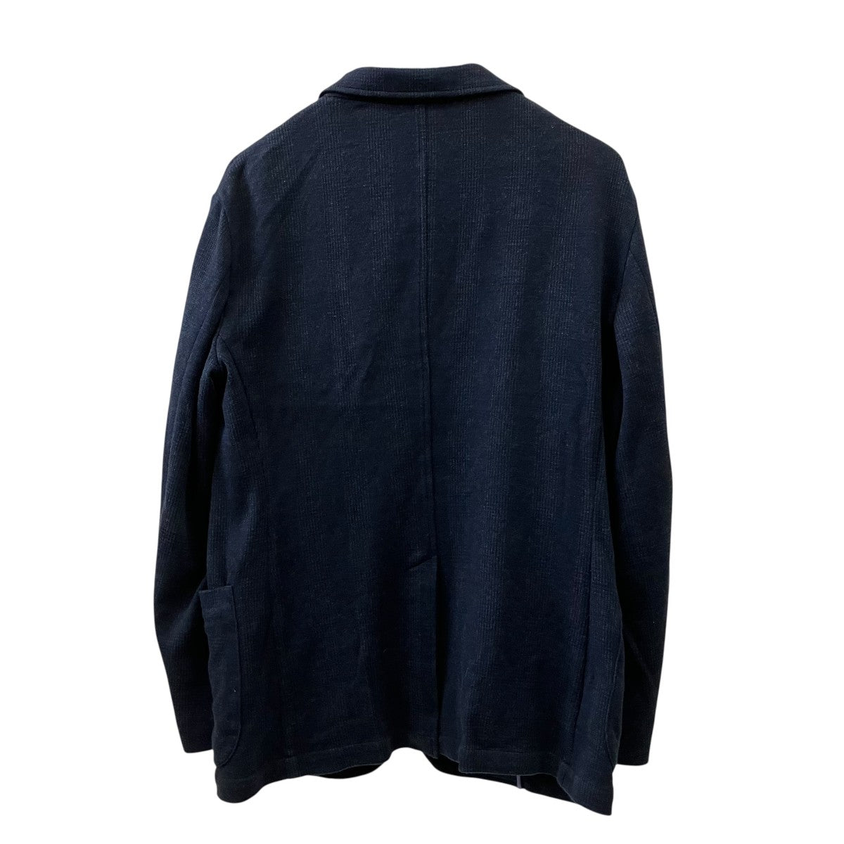 グレンチェックニットジャケットAMFJ235115