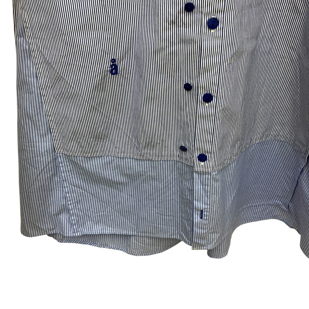 nagonstans wide flare shirt長袖シャツ470IS430-0041 古着・中古-4枚目のアイテム画像