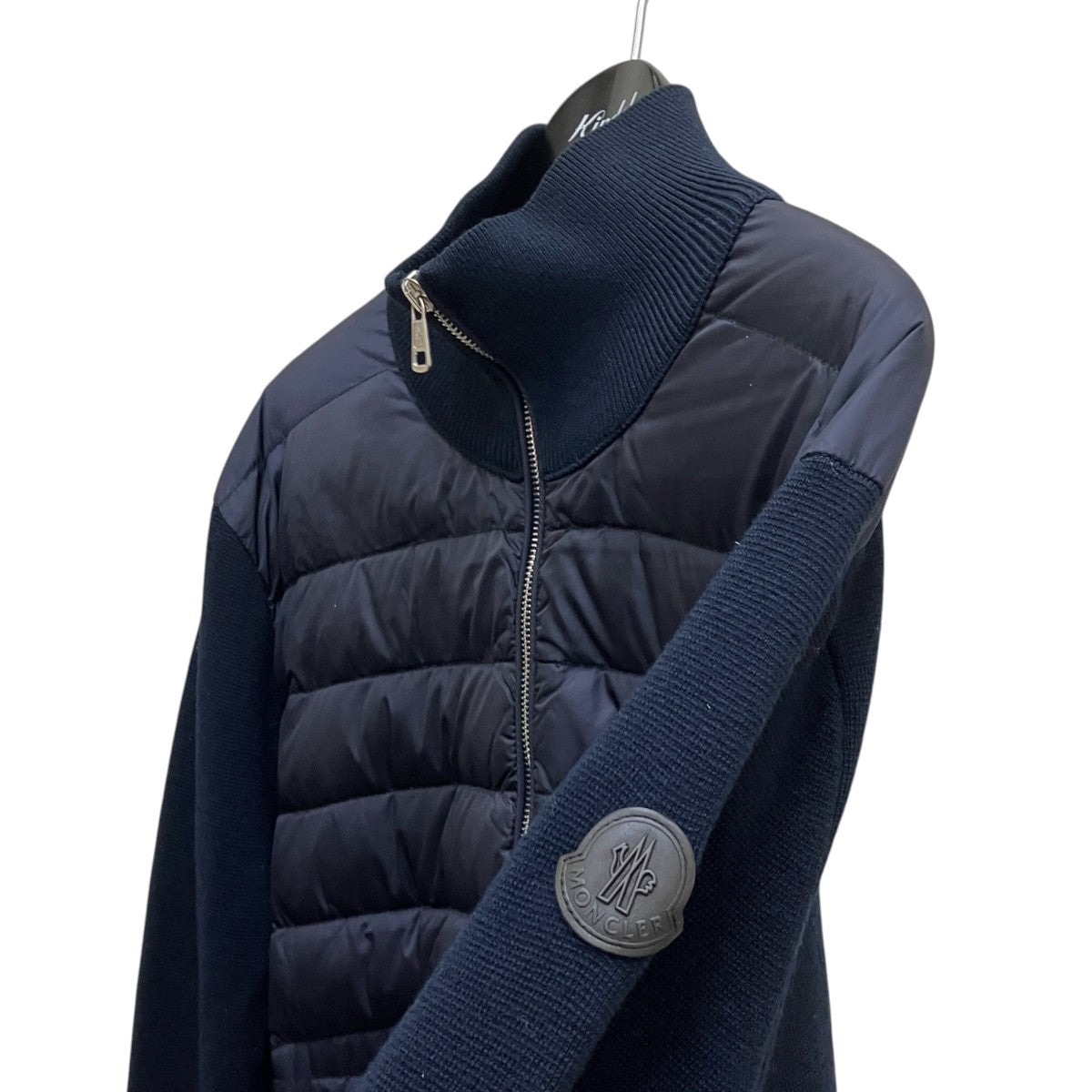 MONCLER ニット切替ダウンジャケットC20919412701 94666 古着・中古-3枚目のアイテム画像