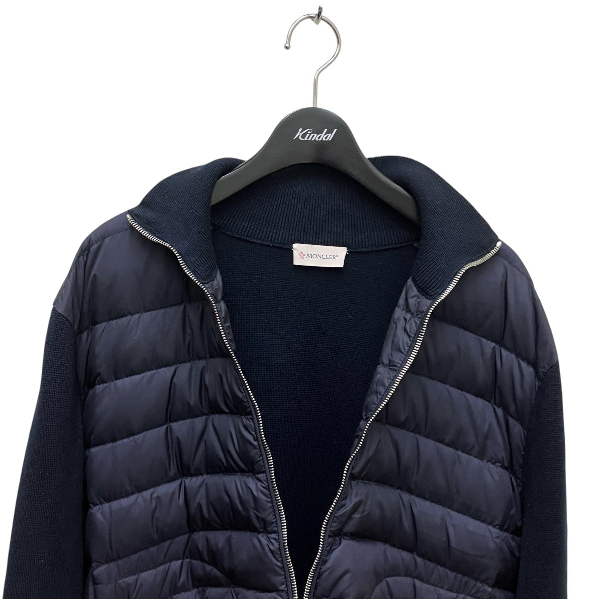 MONCLER ニット切替ダウンジャケットC20919412701 94666 古着・中古-5枚目のアイテム画像