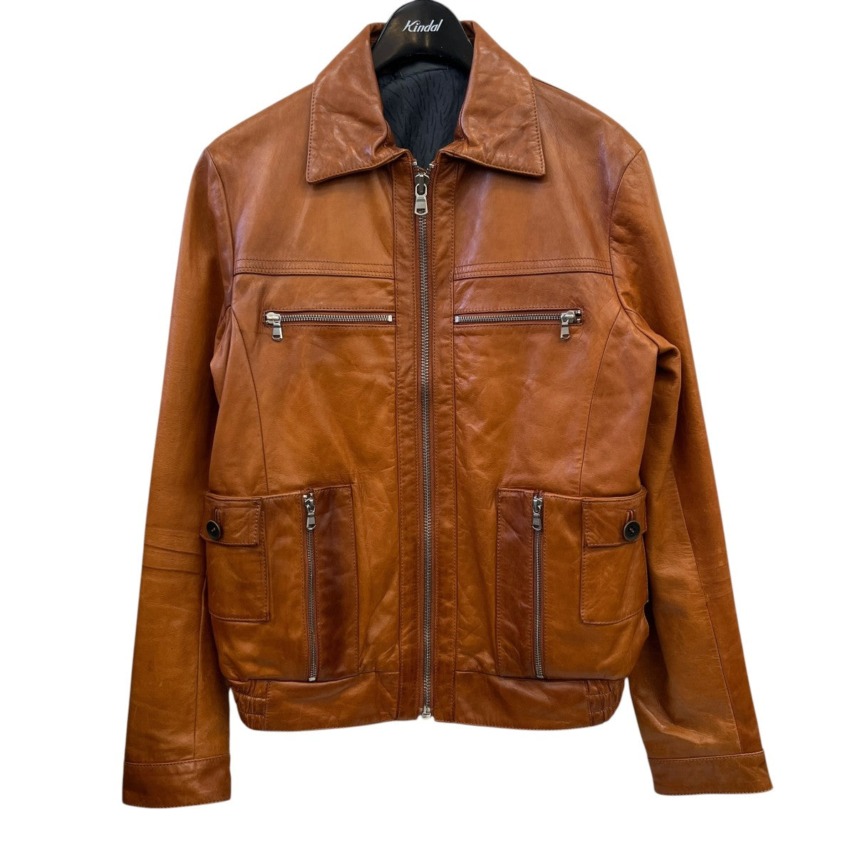 DIESEL BLACK GOLD レザージャケット 古着・中古-1枚目のアイテム画像