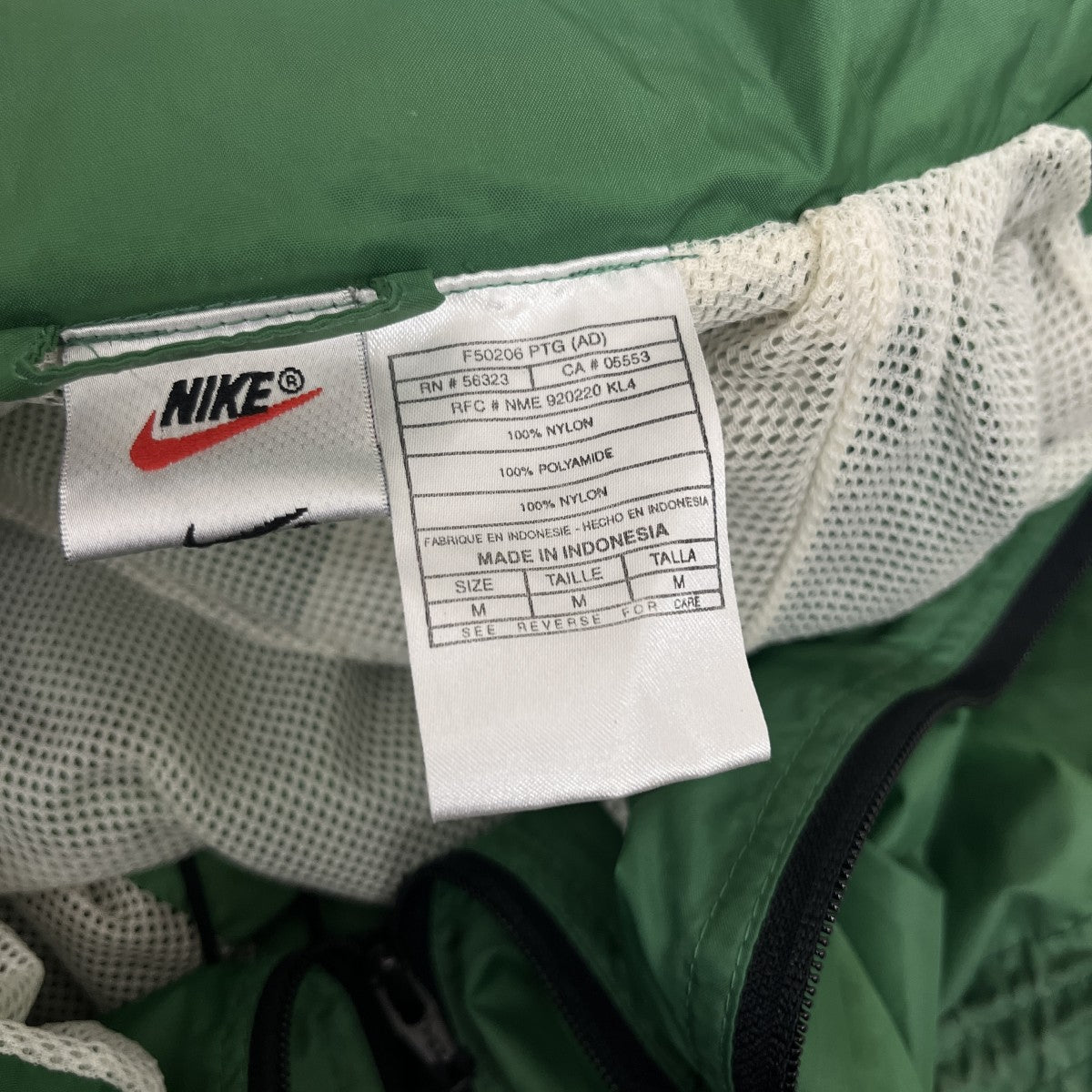 NIKE 90S vintageトラックジャケット 古着・中古-5枚目のアイテム画像