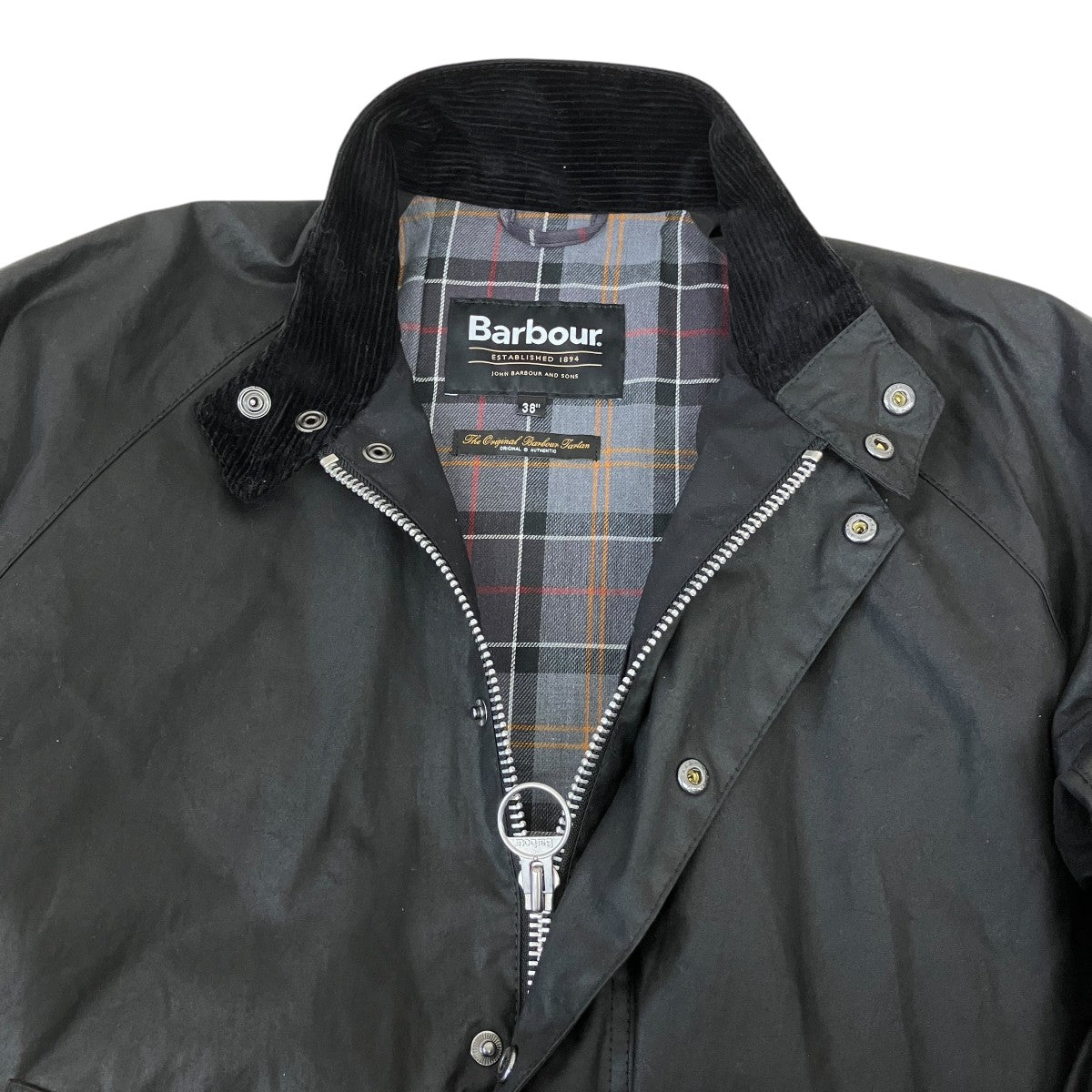 Barbour オイルドジャケット252MWX2497 古着・中古-3枚目のアイテム画像