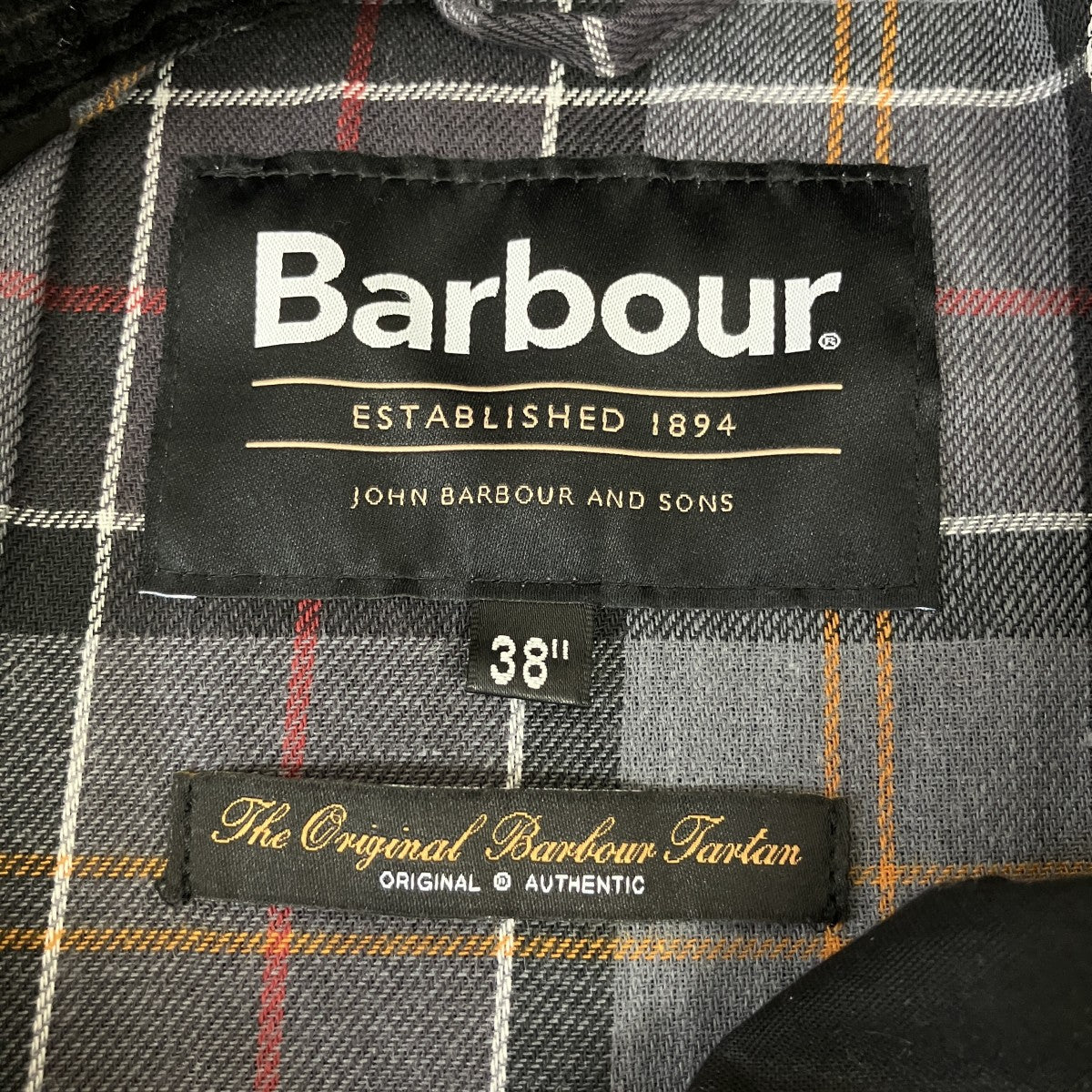 Barbour オイルドジャケット252MWX2497 古着・中古-5枚目のアイテム画像