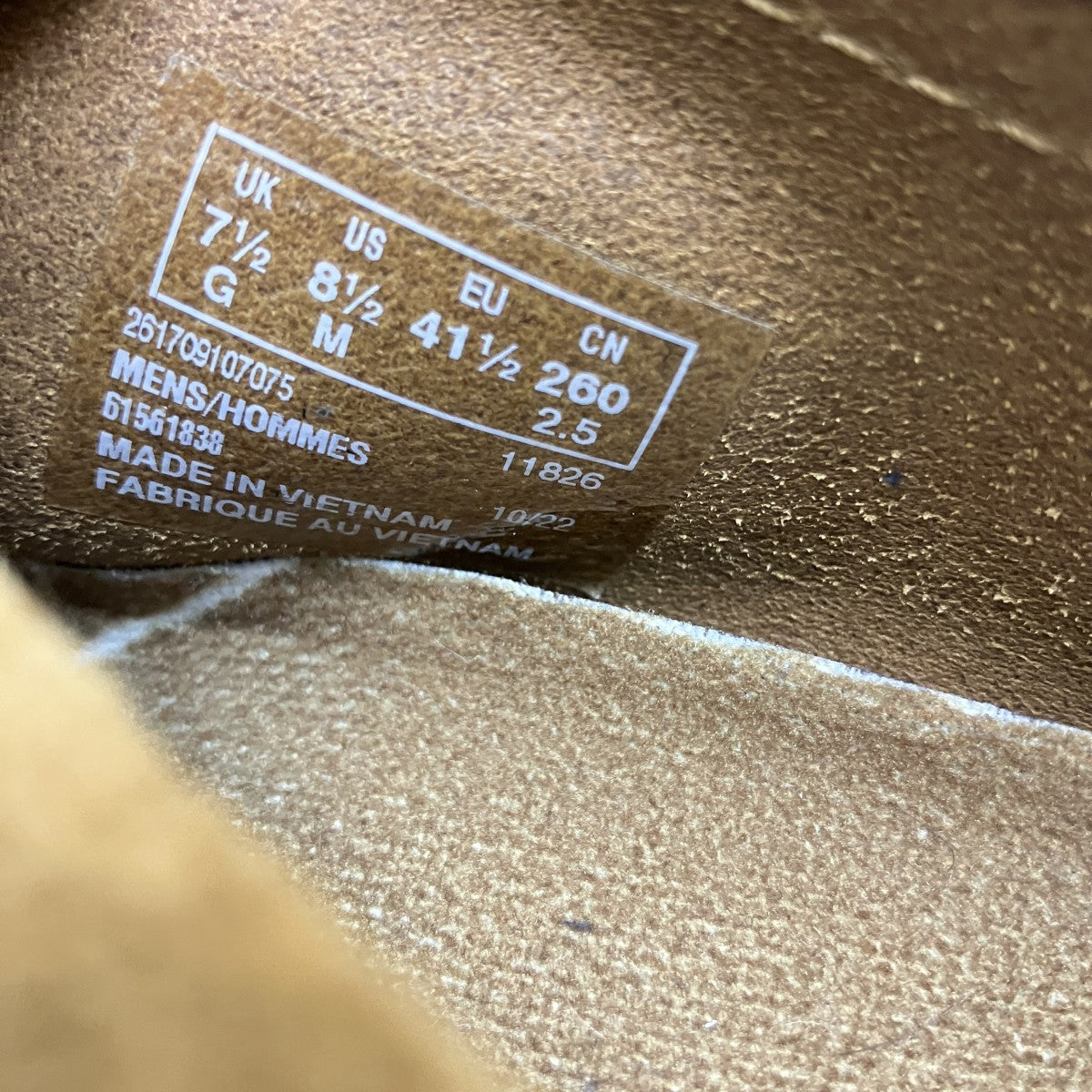 CLARKS レザーシューズ 古着・中古-7枚目のアイテム画像