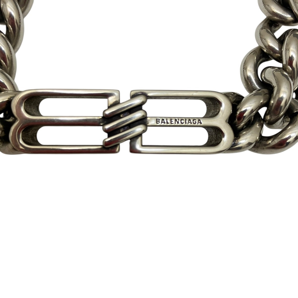 BALENCIAGA Bb icon Gourmetteブレスレット 古着・中古-2枚目のアイテム画像
