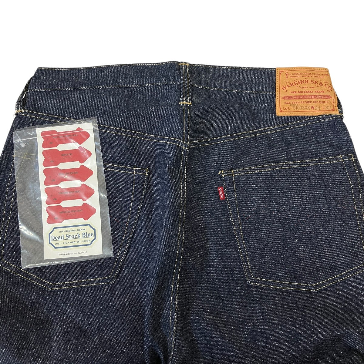 WAREHOUSE 1942MODELデニムパンツS1003XX 古着・中古-4枚目のアイテム画像