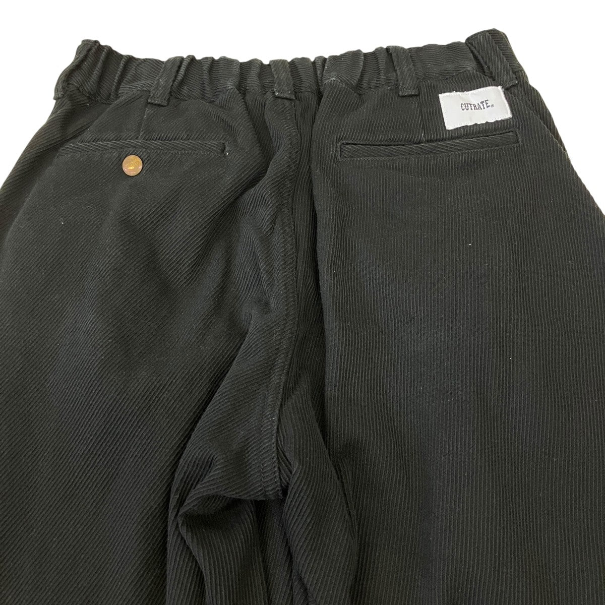 CUT-RATE POQUE WORK EASY PANTSワークパンツ 古着・中古-4枚目のアイテム画像