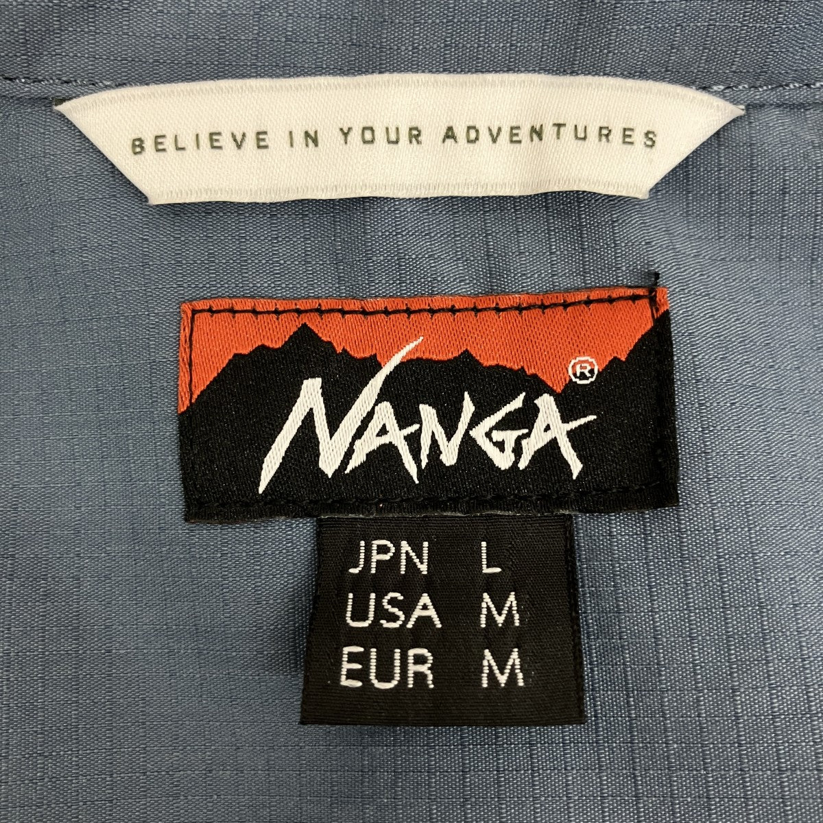 NANGA 長袖シャツNW2242-1H228 古着・中古-4枚目のアイテム画像