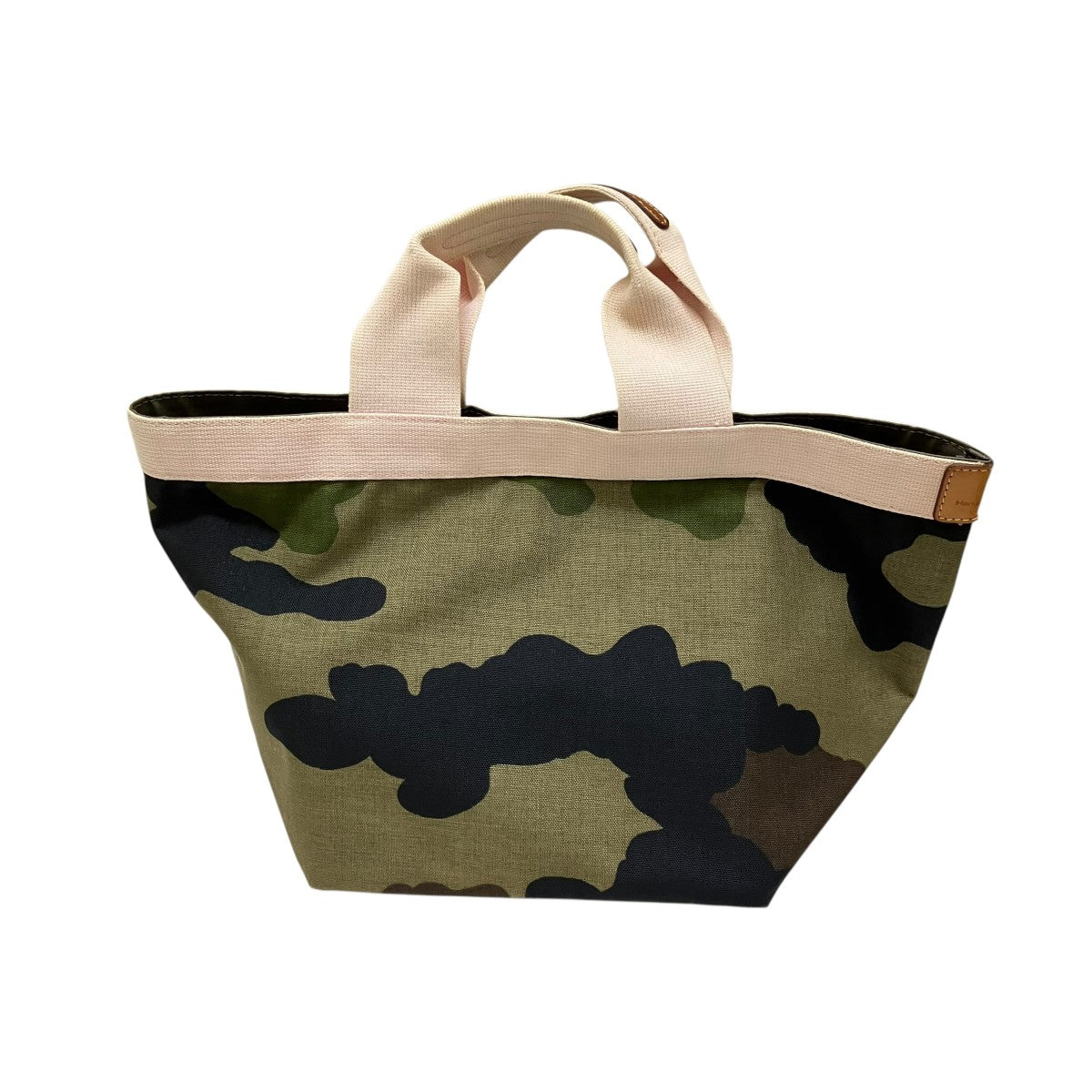 Herve Chapelier カモフラージュ柄 トートバッグ Herve Chapelier(エルベシャプリエ) カモフラージュ柄トートバッグ