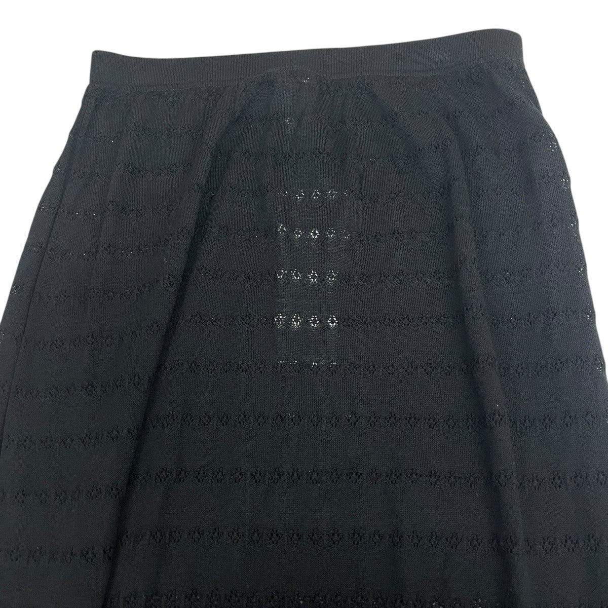 BLAMINK レーシーニットスカート 古着・中古-3枚目のアイテム画像
