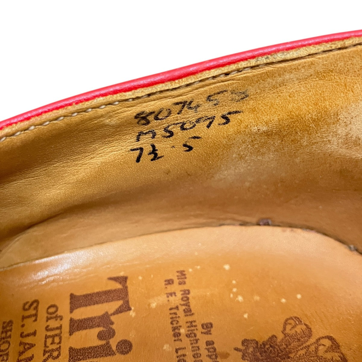 Tricker’s レザーシューズ 古着・中古-6枚目のアイテム画像