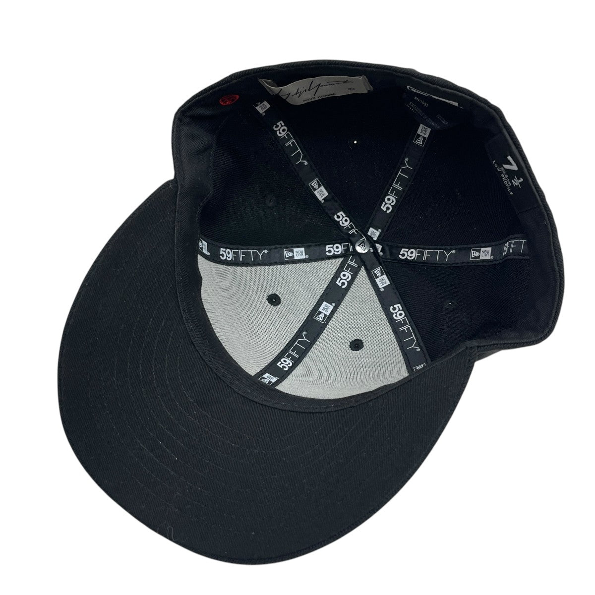 YOHJI YAMAMOTO×New Era 無地キャップHH-H59-160 古着・中古-4枚目のアイテム画像