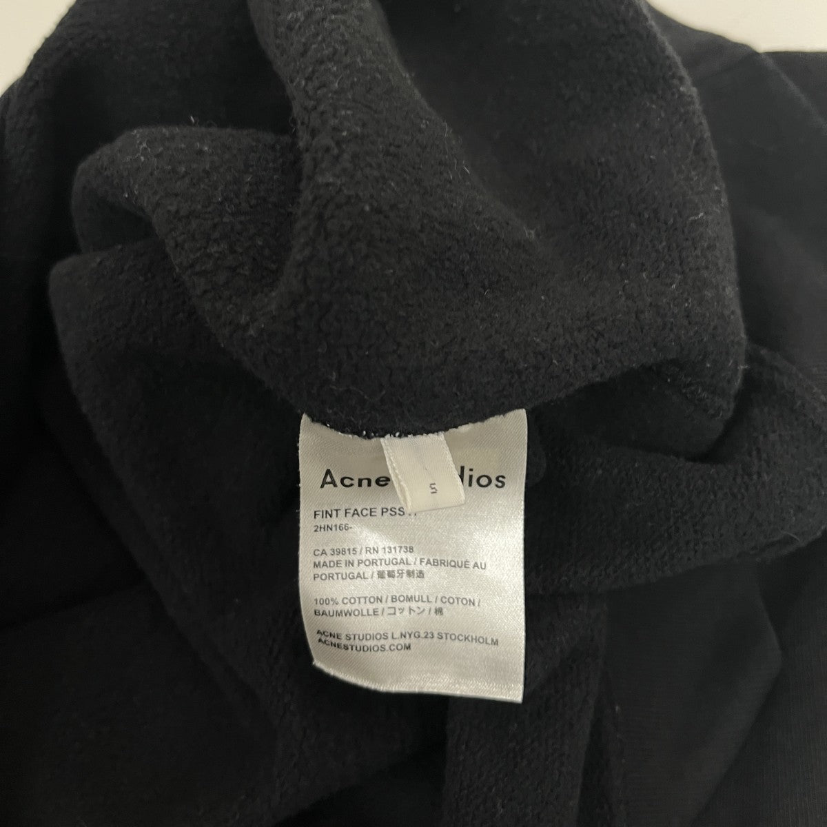 ACNE STUDIOS クルーネックスウェット2HN166 古着・中古-5枚目のアイテム画像