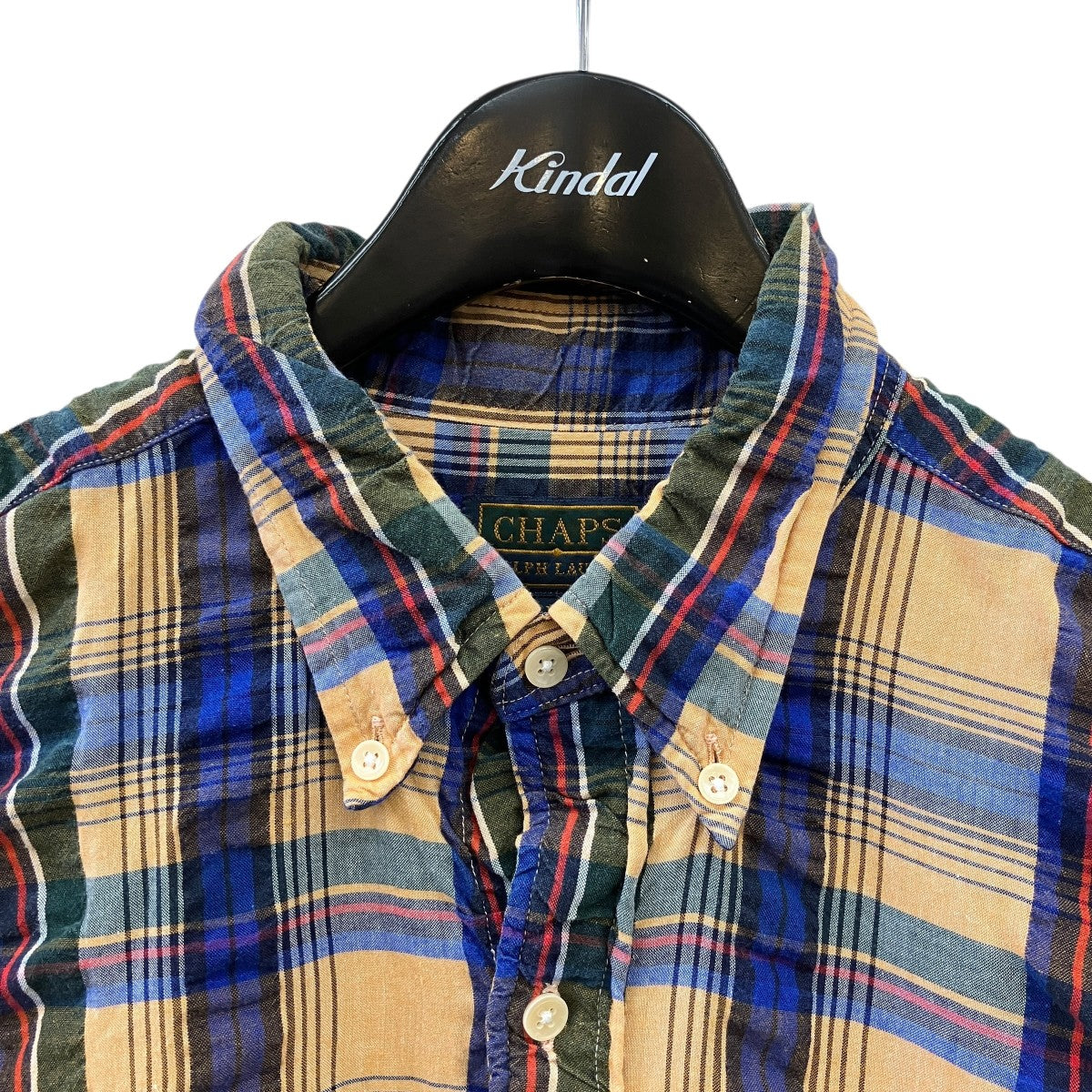 CHAPS RALPH LAUREN チェック半袖シャツ 古着・中古-3枚目のアイテム画像