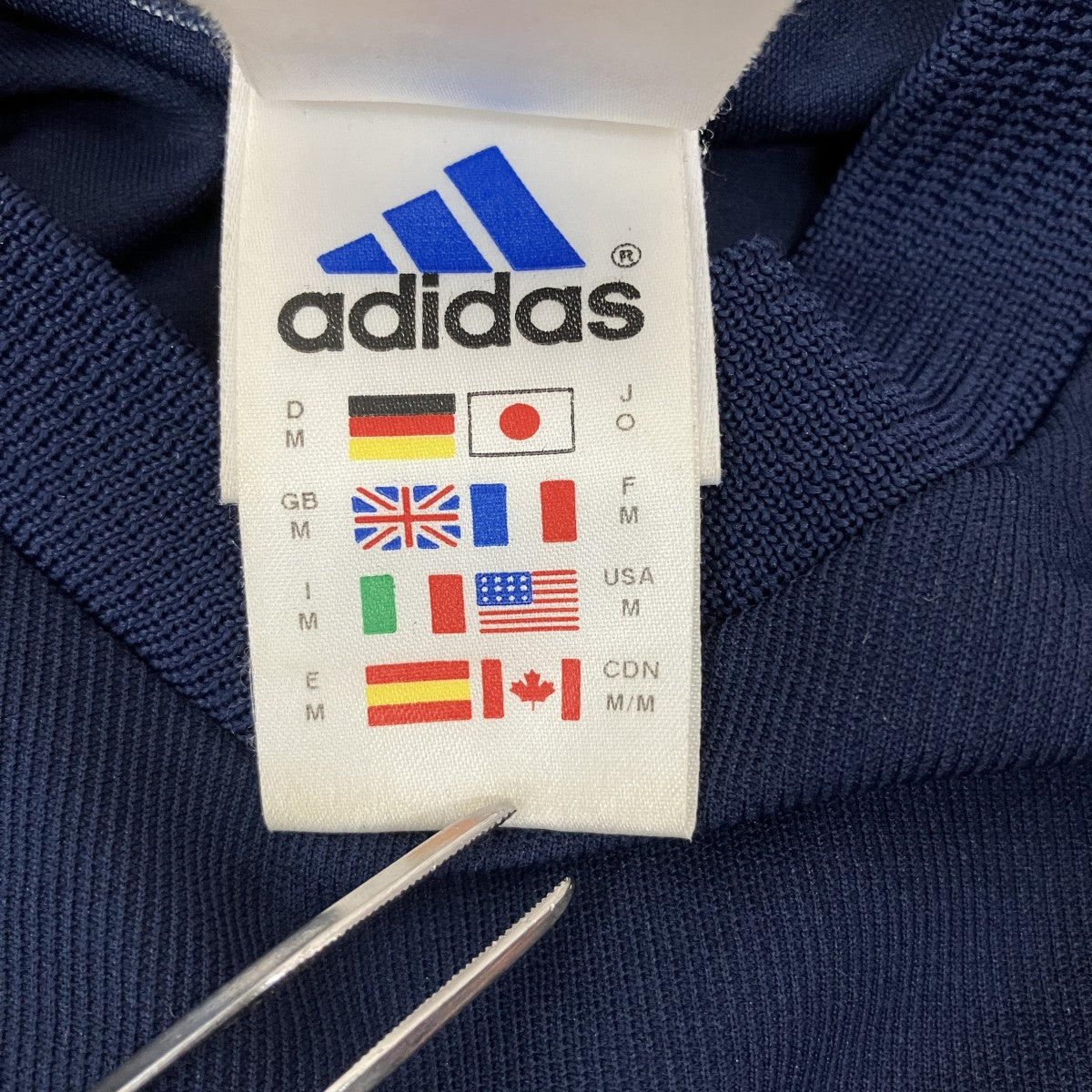 adidas(アディダス) サッカースペイン代表 2002 3rd ゲームT 万国旗